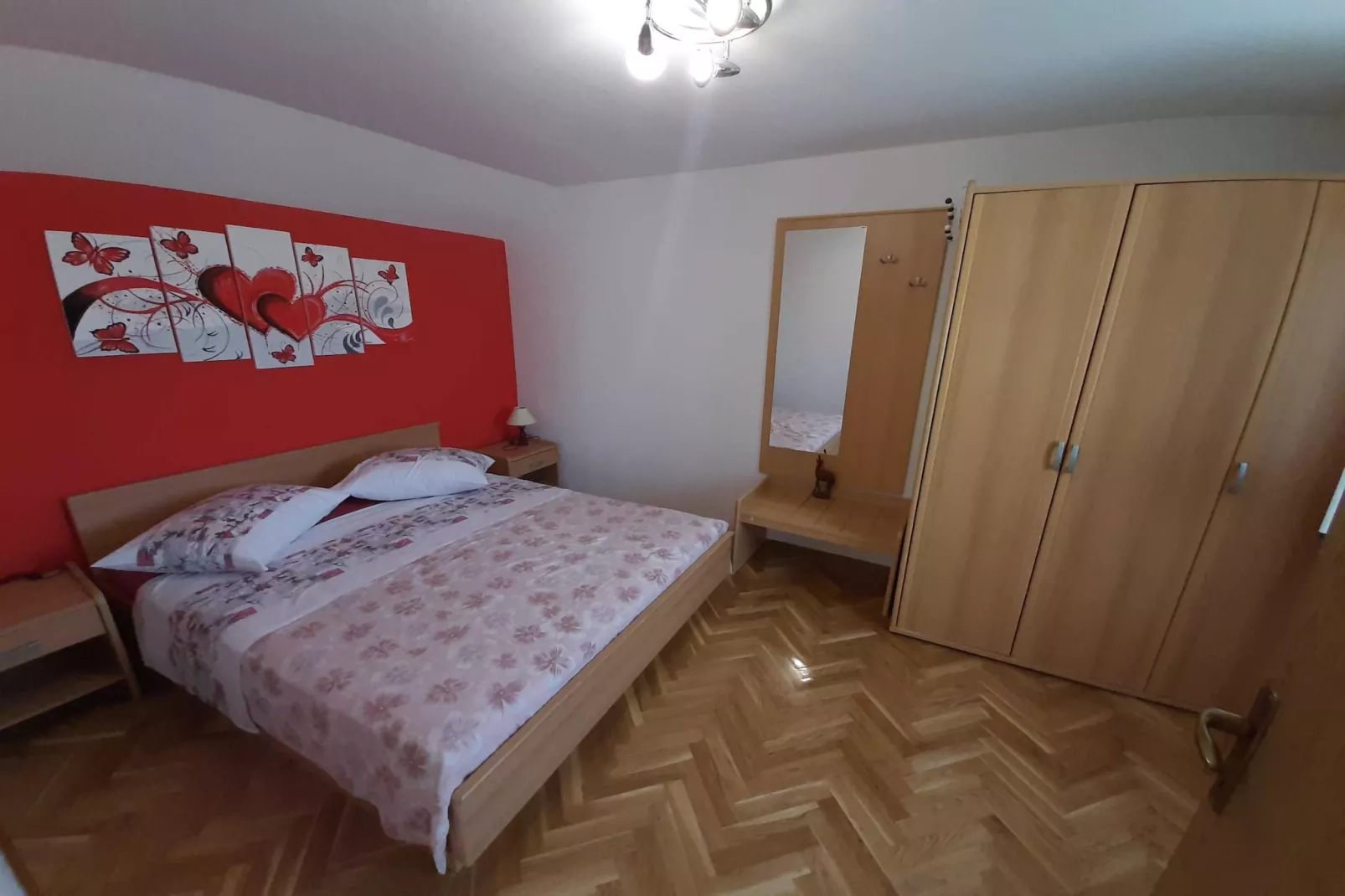 Cozy Apartments with Private Balcony Vinisce - Standard Two Bedroom Apartment (Owner I) - Chambre