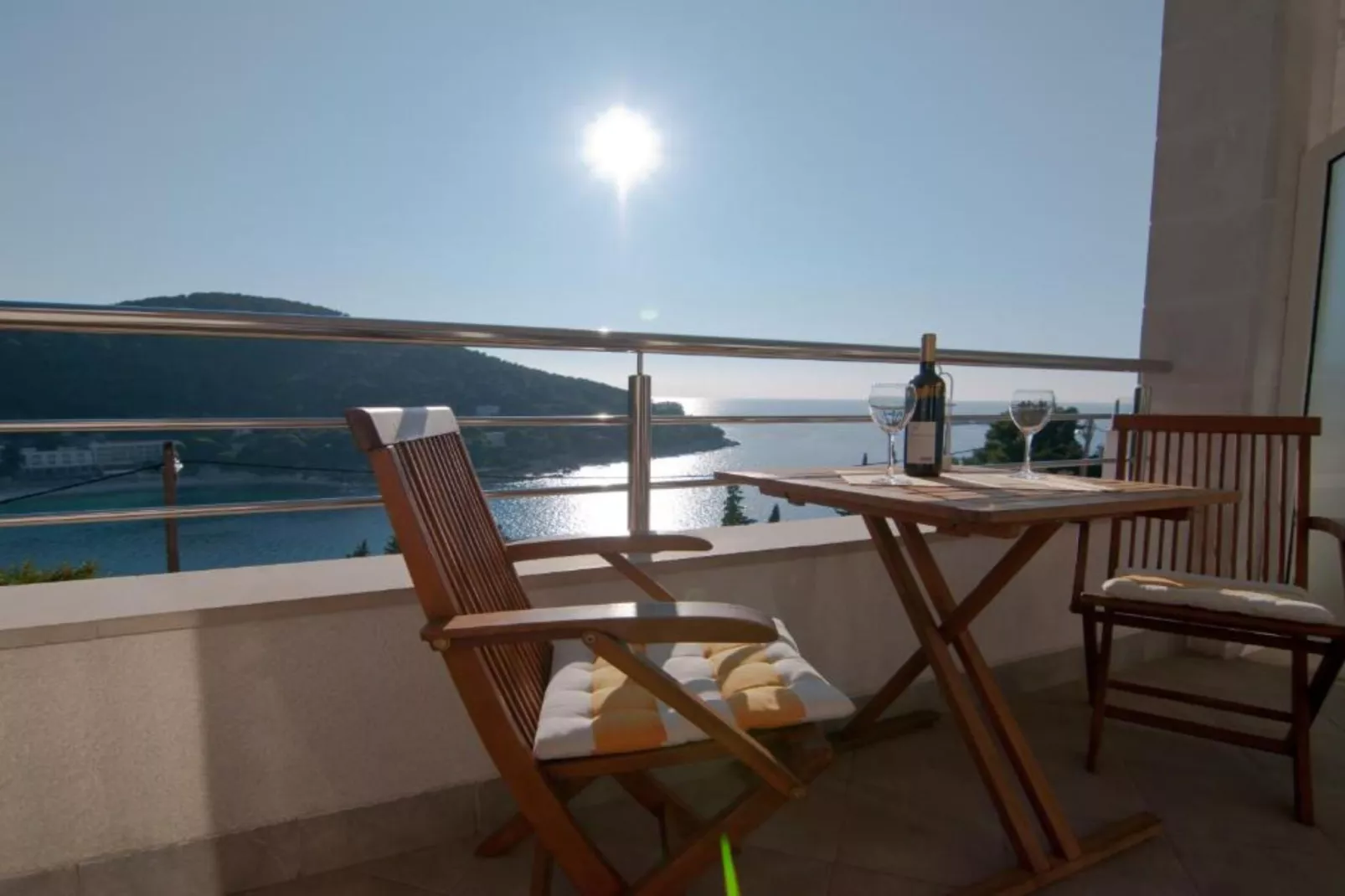 One-Bedroom Apartment With Balcony And Sea View (Premier) - Terrasse / balcon