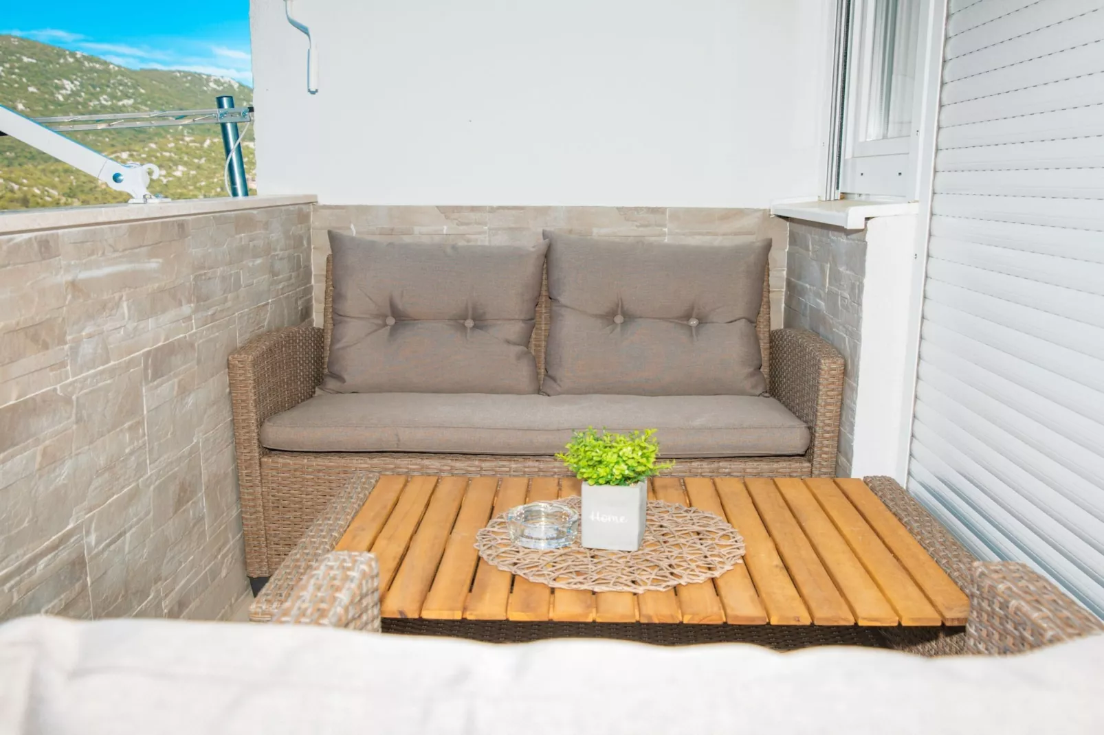 Apartment Matko - Two Bedrom Apartment with Beach View - Wohnzimmer