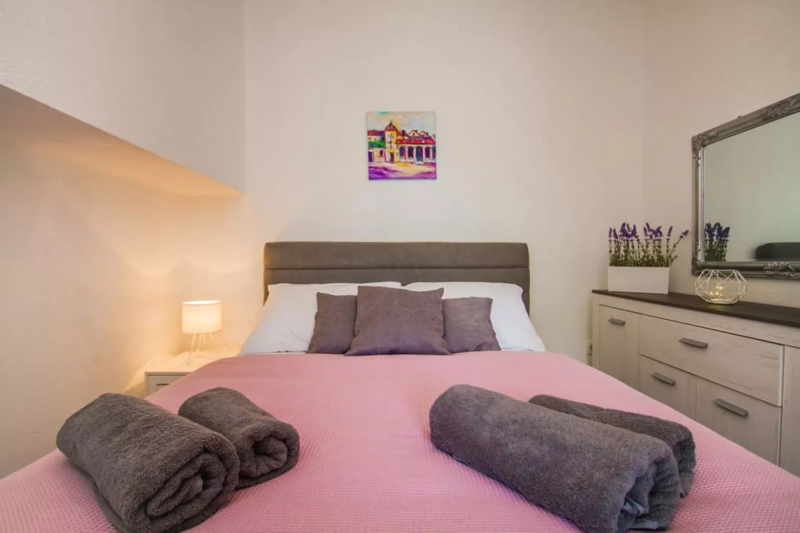 Tranquil Getaway Villa Prapatnica with Pool and Garden - Three  Bedroom Villa with Pool - Bedroom