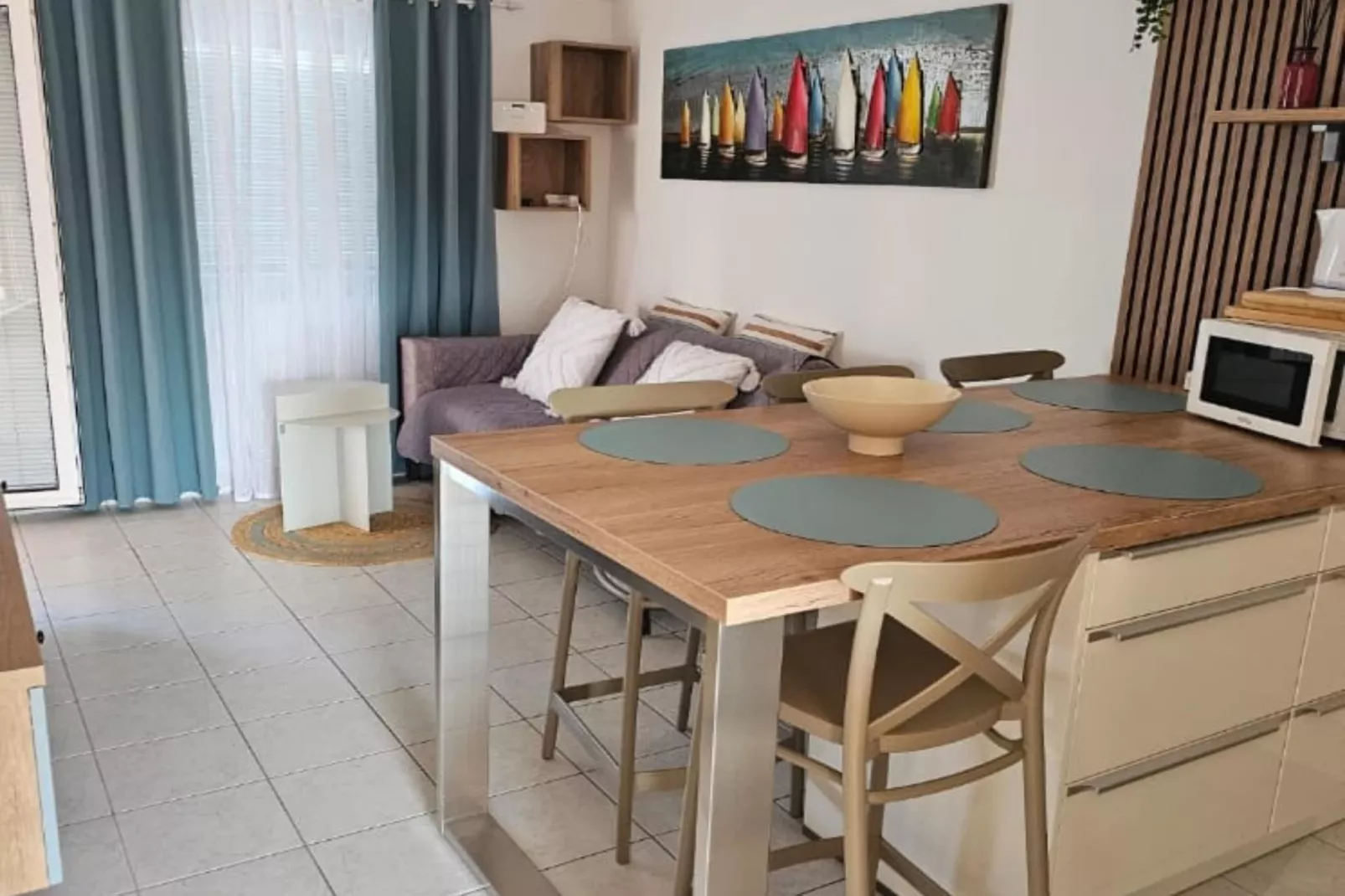 Apartment M&VALENTIN - Two Bedroom Apartment with Terrace - Salon