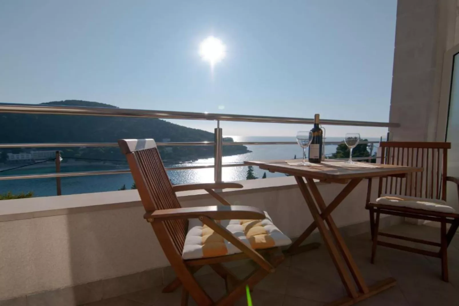 One-Bedroom Apartment With Balcony And Sea View (Deluxe) - Terrasse / balcon