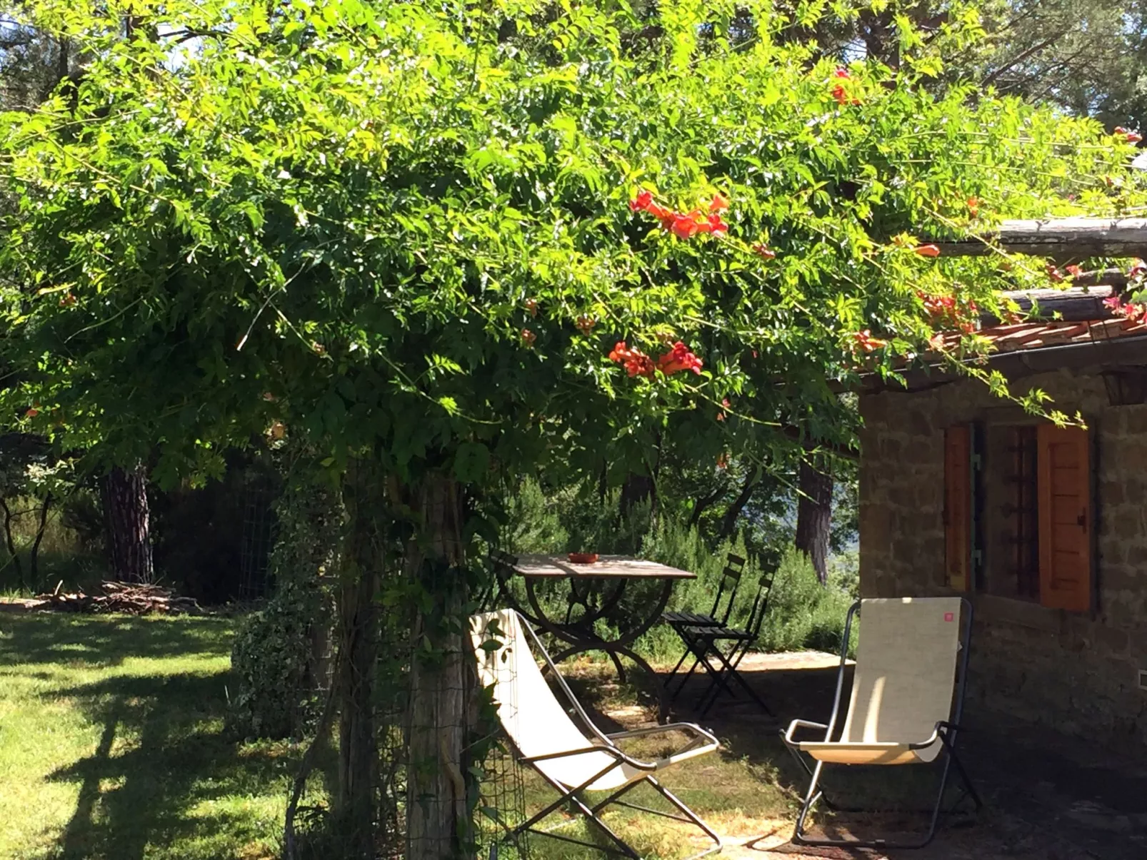 Anwesen "La Capanna" mit Blick auf das Wasser - Outside
