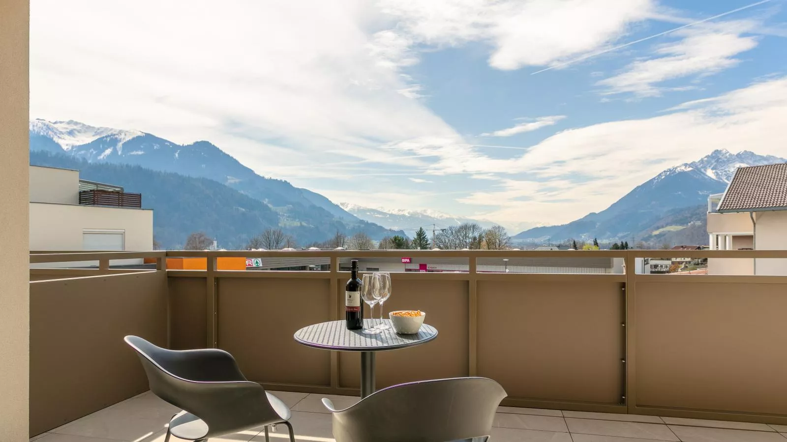 City Apartments Jenbach Top 4 - Terrasse / balcon