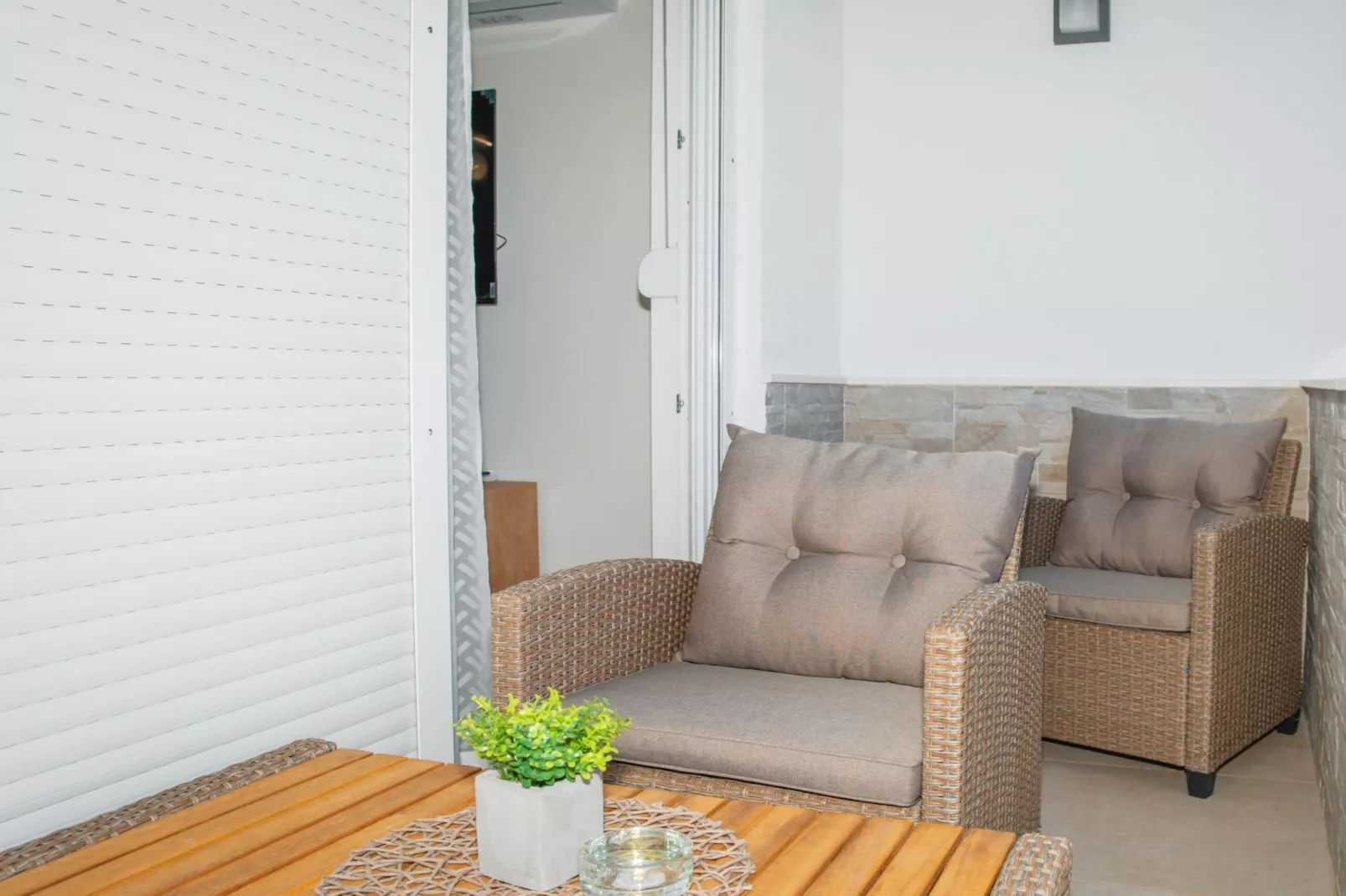 Apartment Matko - Two Bedrom Apartment with Beach View - Wohnzimmer