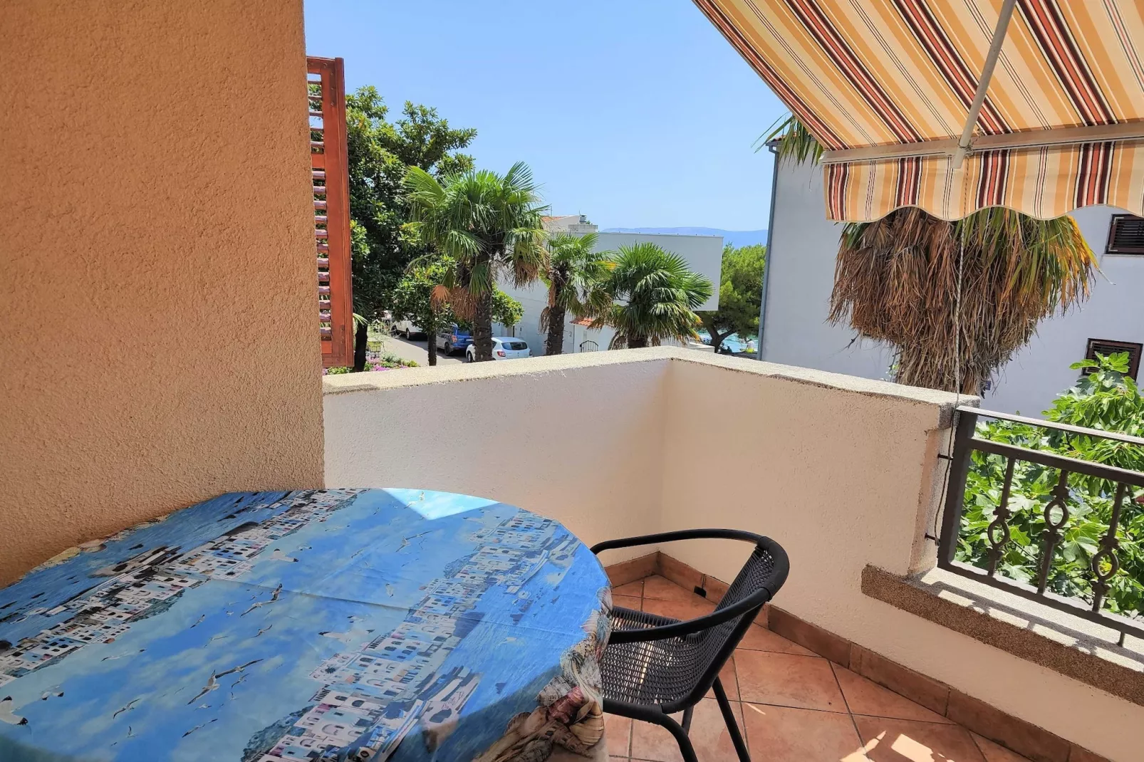 Comfortable Crikvenica Stay with Private Parking - One Bedroom Apartment - Terrasse/Balkon