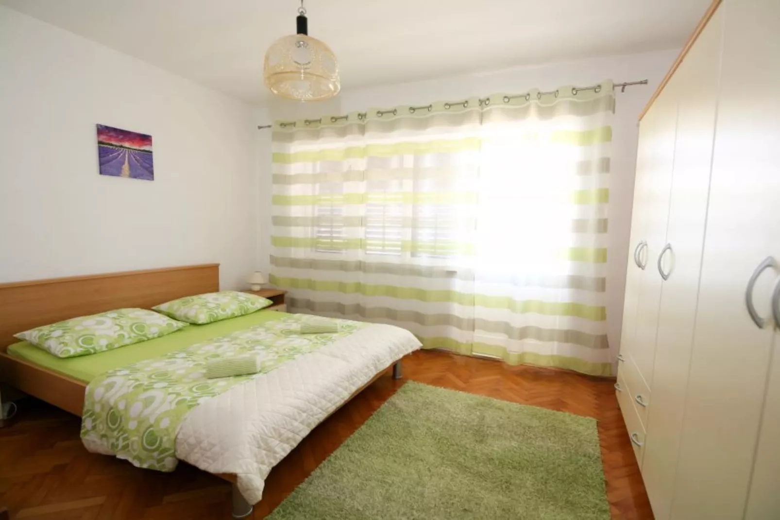 Spacious Beachfront Apartment Ciovo - Four Bedroom Apartment with Sea View - Bedroom