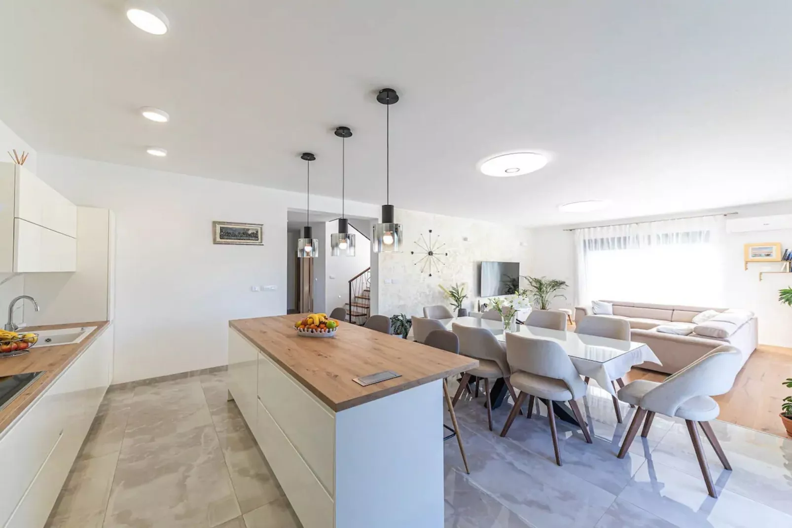 Luxurious Sanctuary Villa Primorski Dolac with Pool - Three Bedroom Villa with Pool - Kitchen