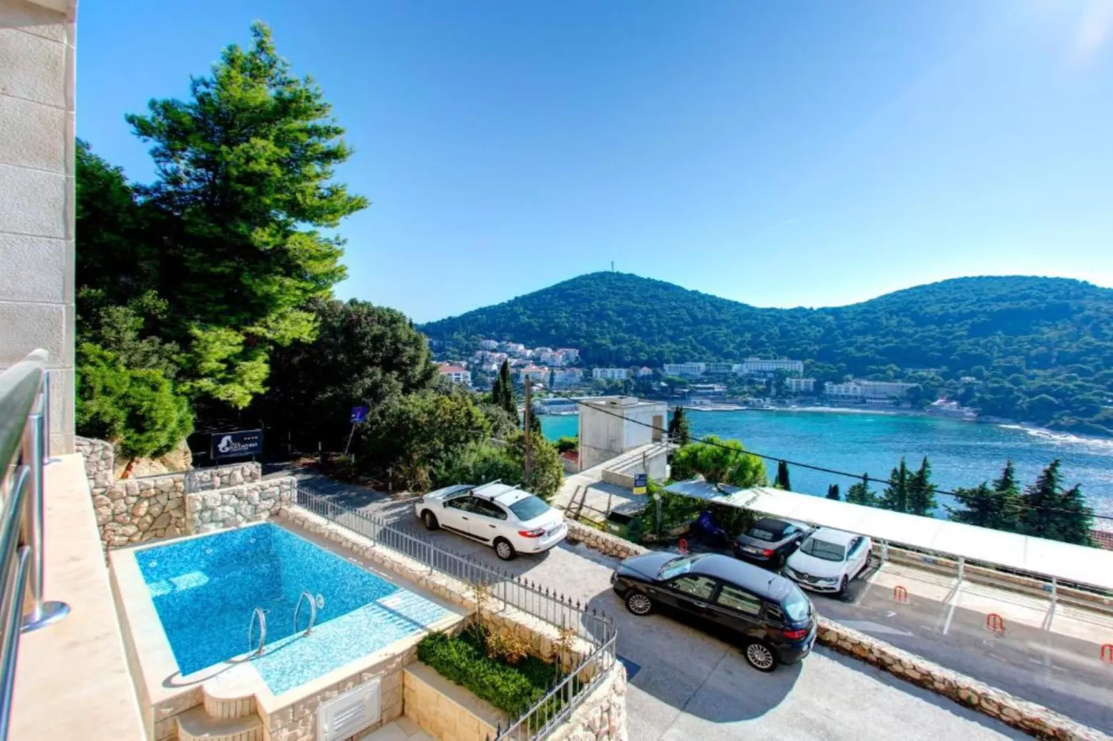 One-Bedroom Apartment With Sea View (Premium) - Schwimmbad