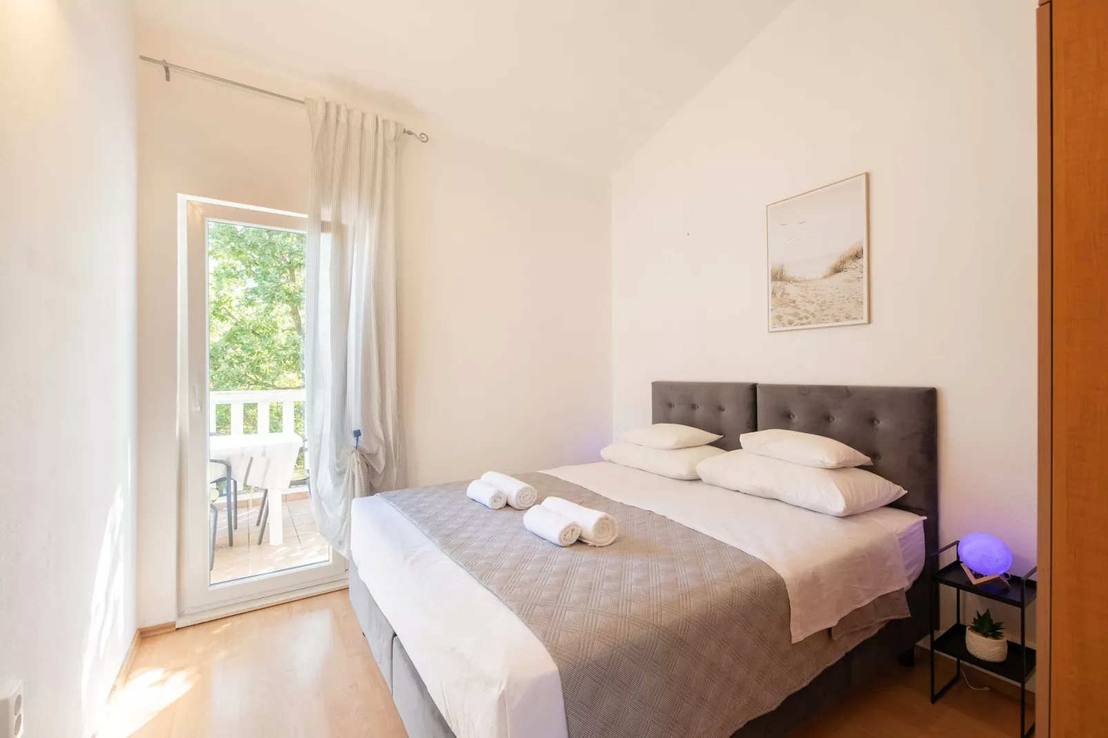 Spacious Prgomet Retreat with Private Pool, Fitness Centre, and Garden - Three Bedroom Villa - Bedroom