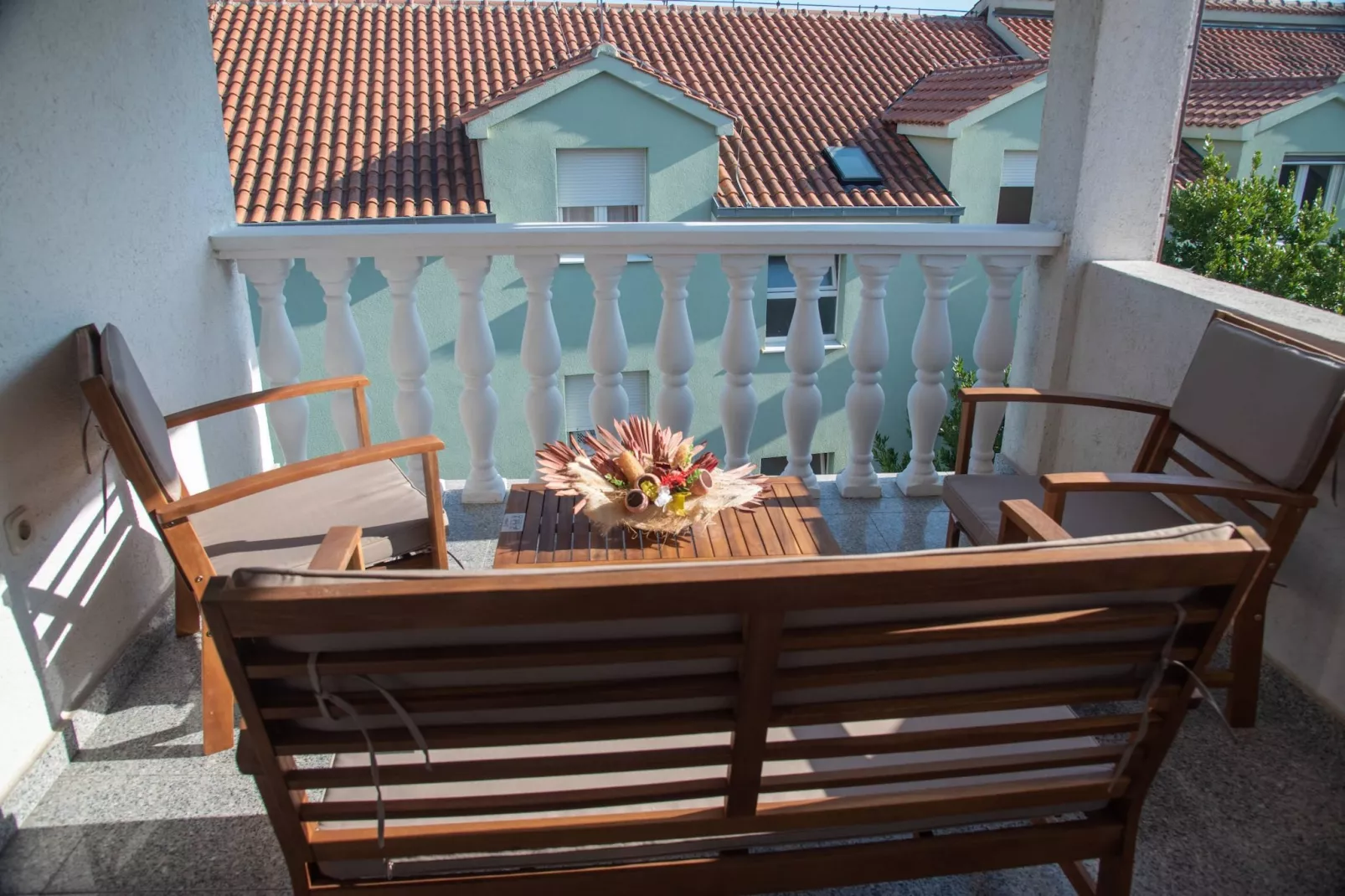 Kastel Gomilica Cozy and Stylish Apartments near the Sea - Classic One Bedroom Apartment (owner II) - Terrasse/Balkon