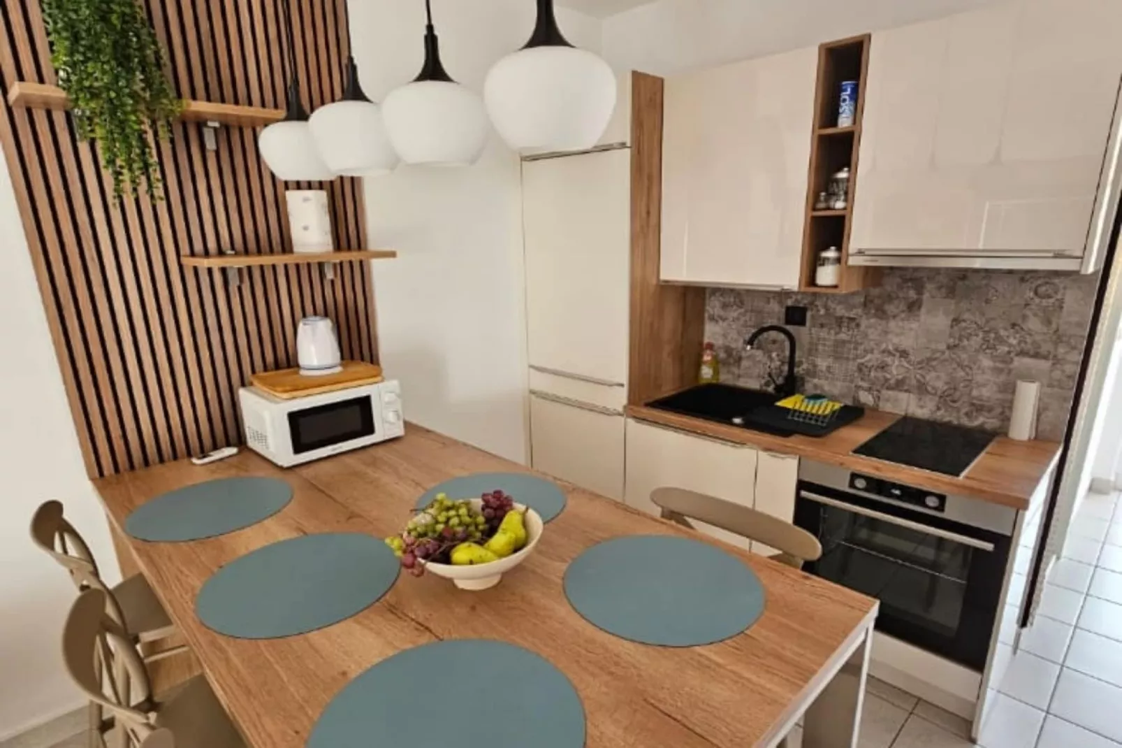 Apartment M&VALENTIN - Two Bedroom Apartment with Terrace - Cuisine