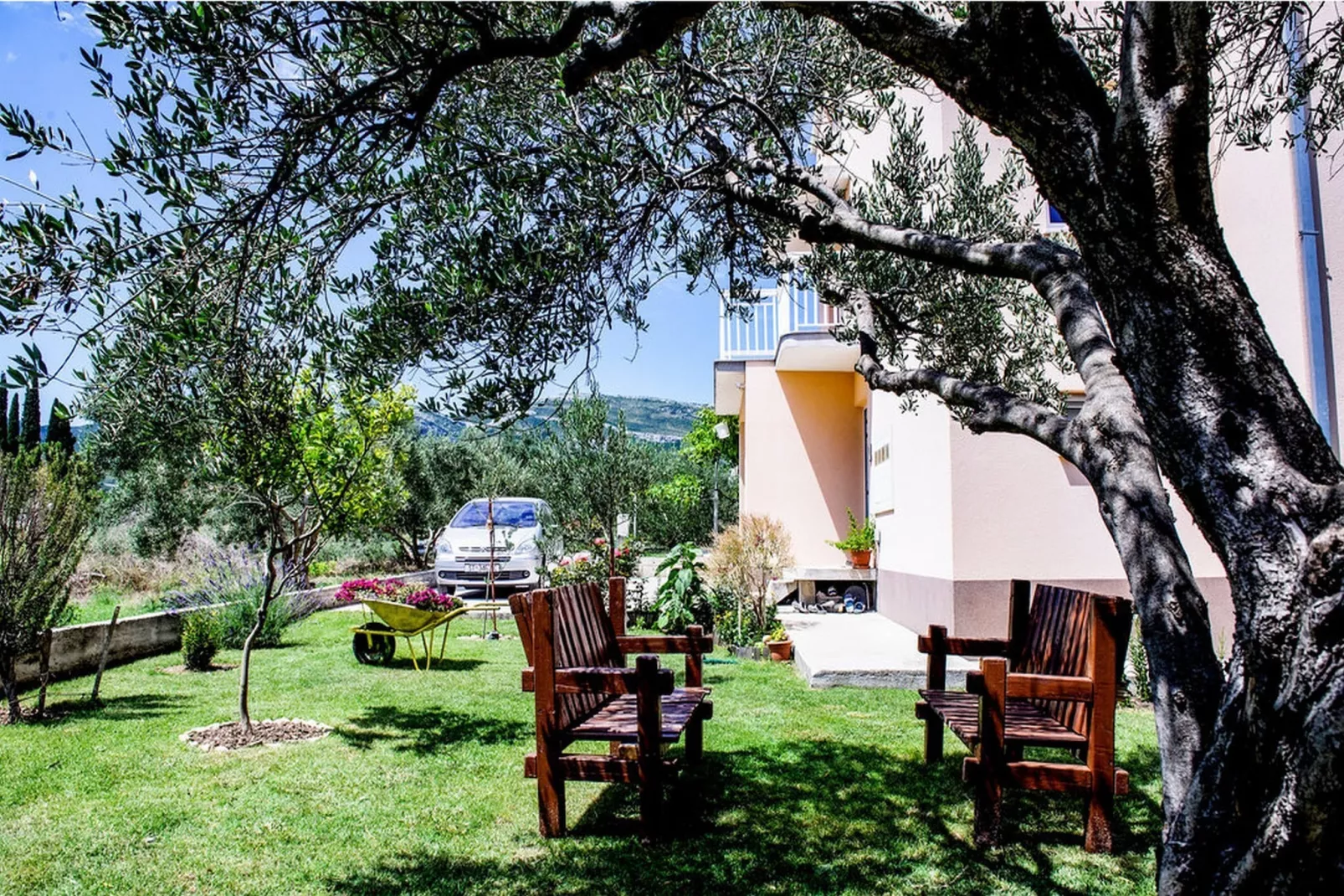 Two Bedroom Apartment with Balcony (Owner Blue) - Gardens in summer