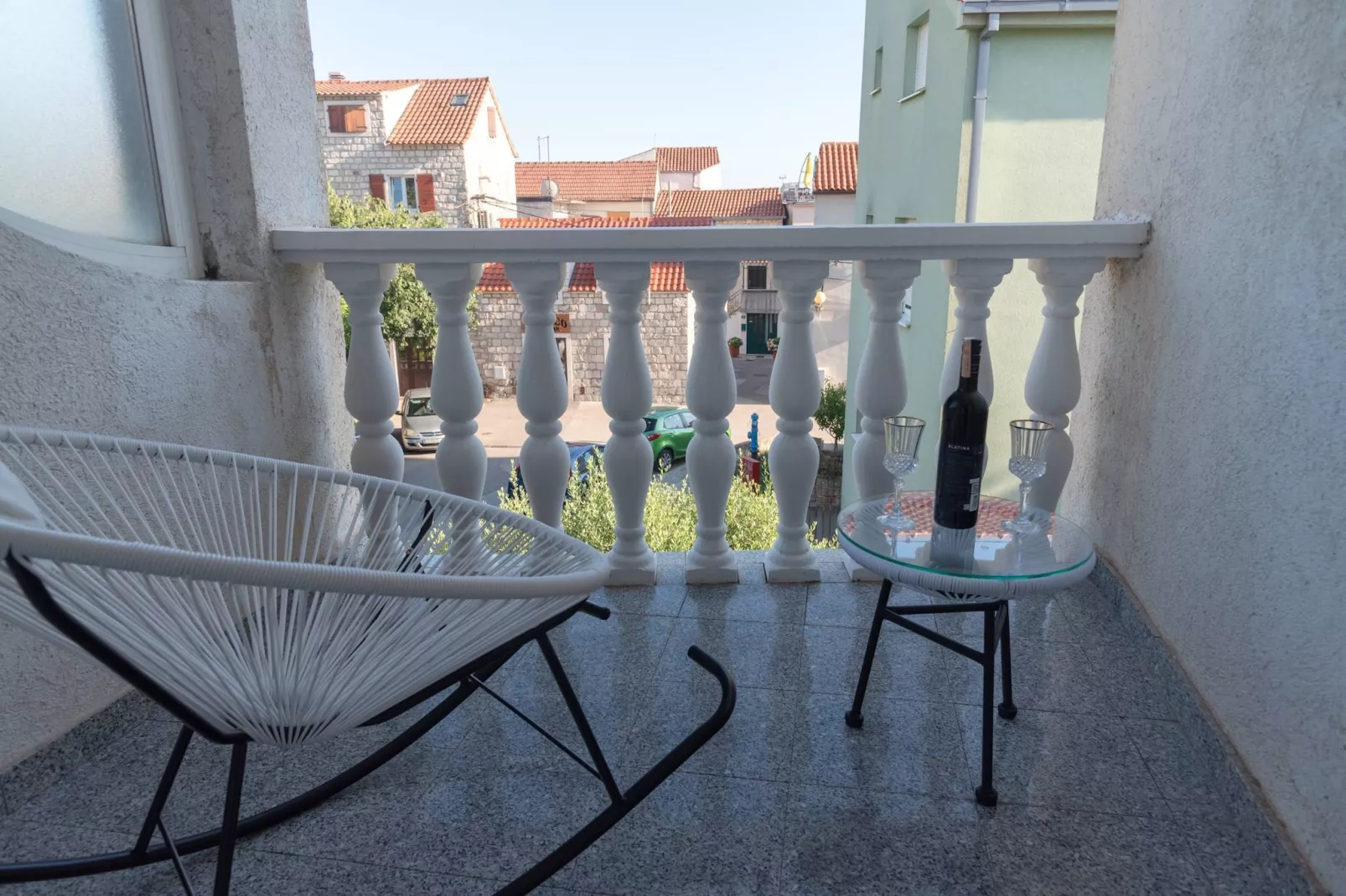 Kastel Gomilica Cozy and Stylish Apartments near the Sea - Standard One Bedroom Apartment (owner I) - Terrace balcony