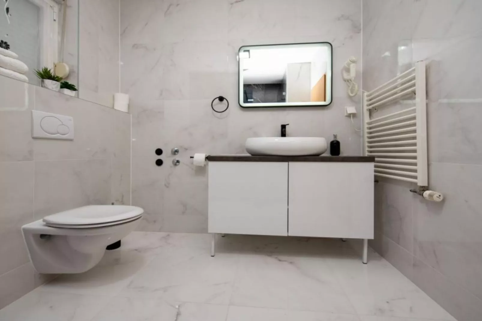 Villa Tomi  - Classic One Bedroom Apartment With Sea View (7) - Bathroom