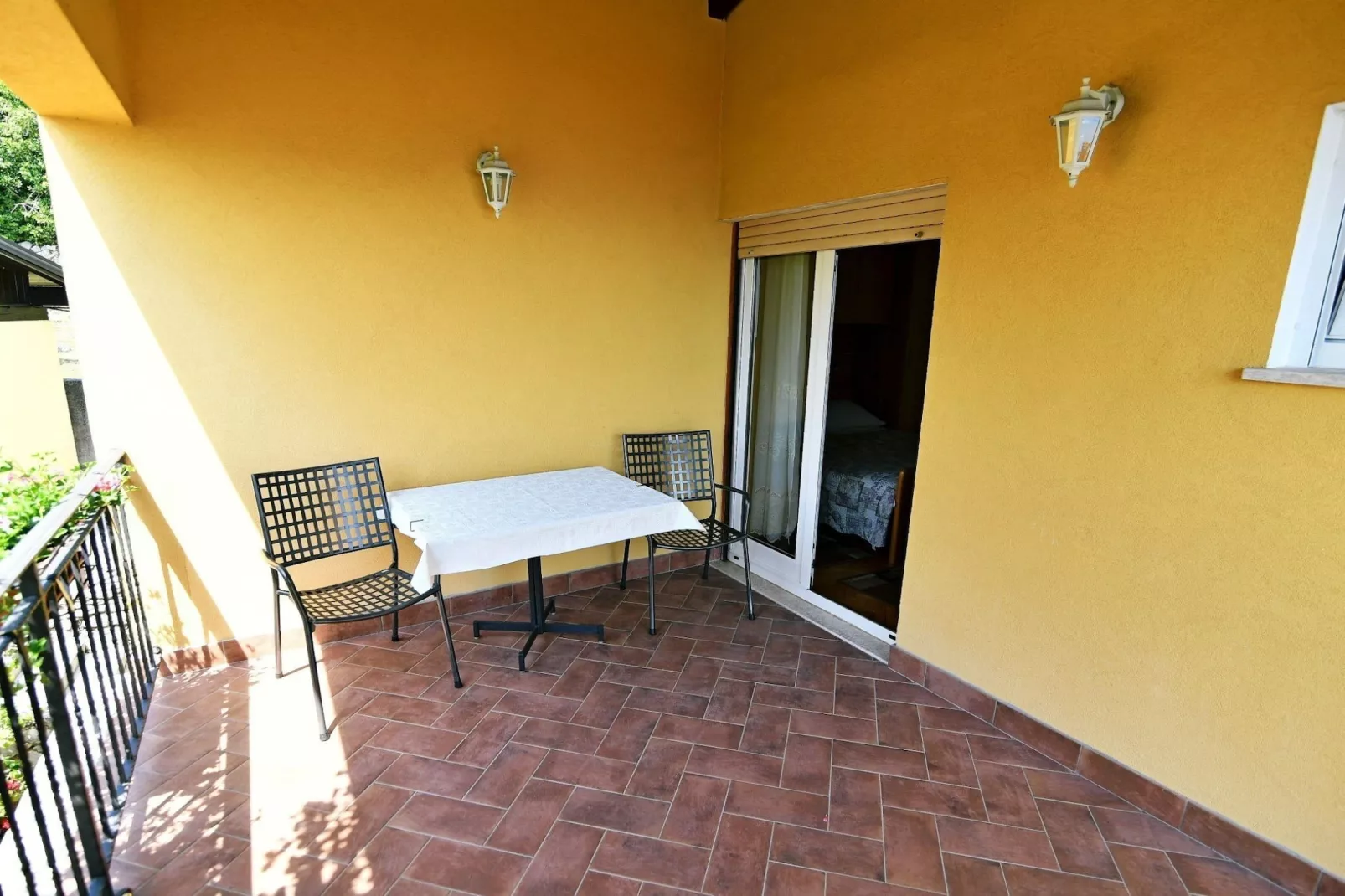 Scenic Retreat Rooms and Family Apartments - Double Room with Sea View 4 - Terrasse/Balkon