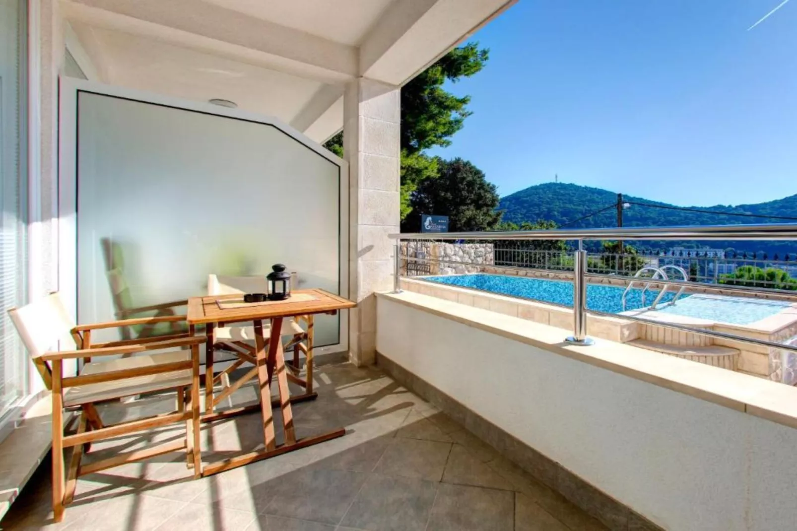 Studio Apartment With Balcony And Sea View (S2) - Terrasse / balcon