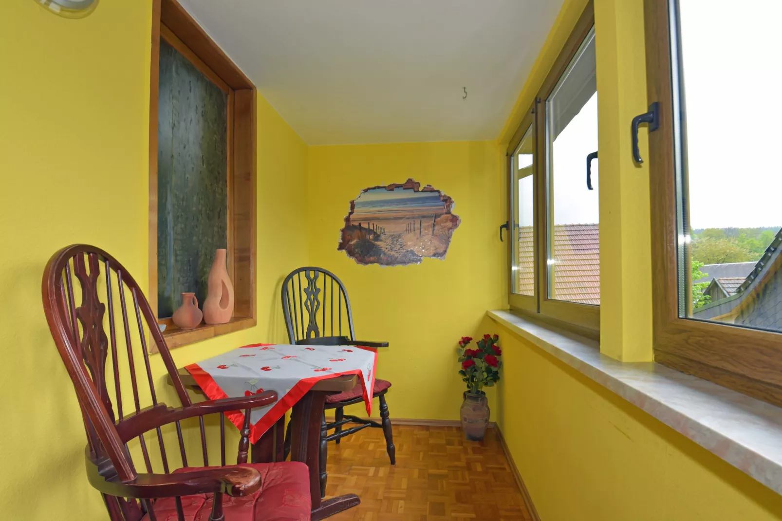 Ferienwohnung Erna - Terrasse / balcon