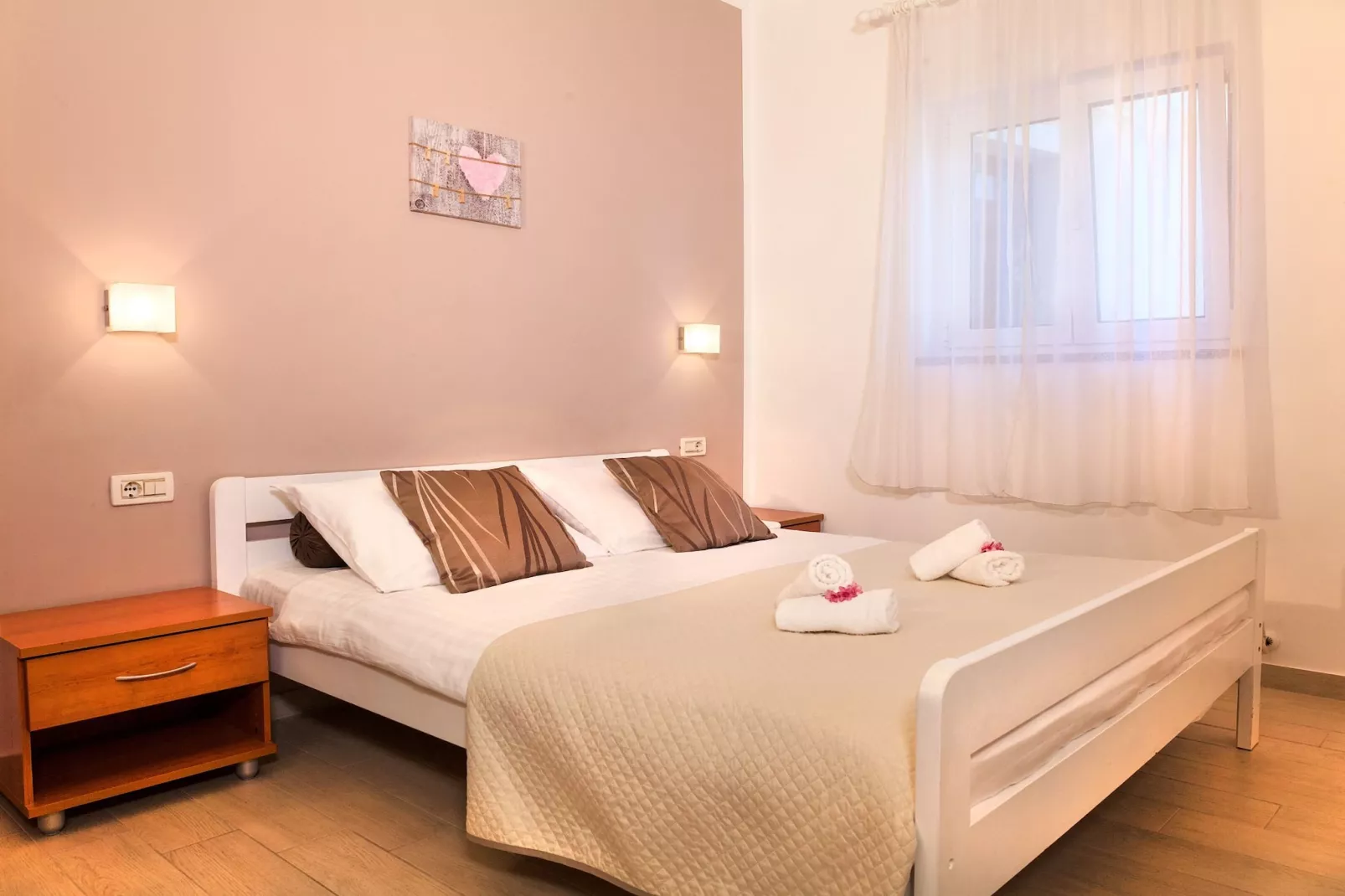 Splendid Beachfront Medveja Apartments - One Bedroom Apartment with Terrace and Sea View 4 - Chambre