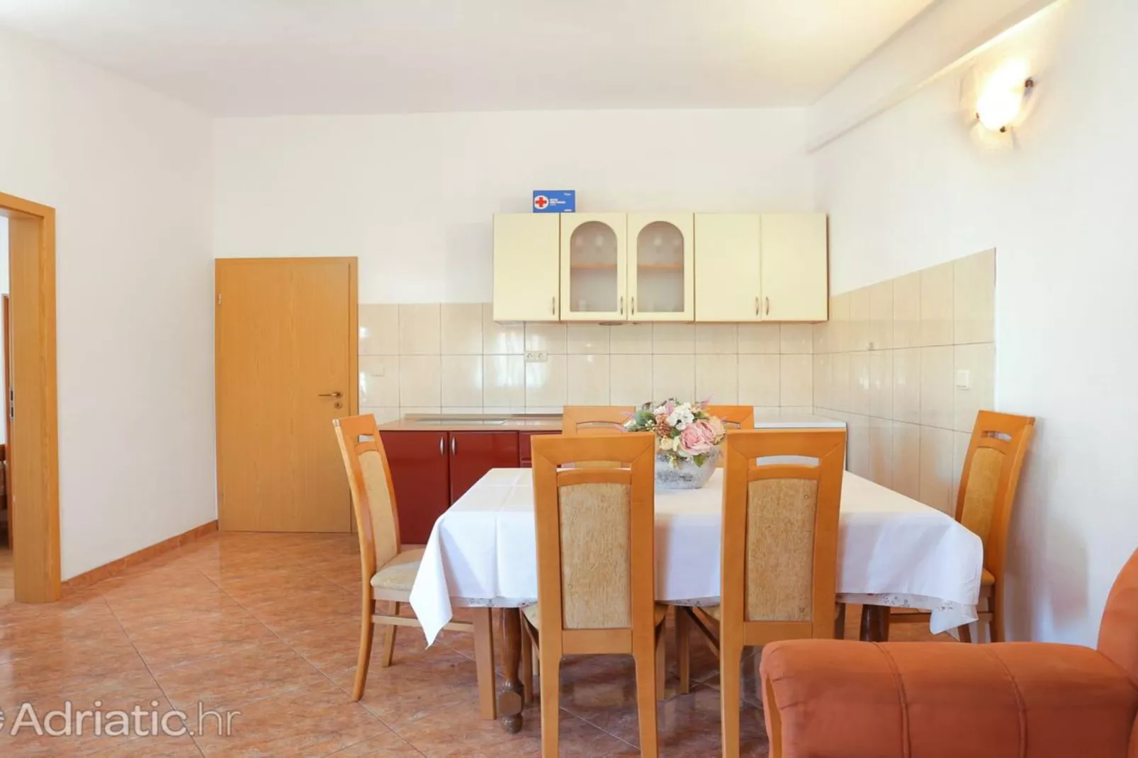 Holiday Home Nada Rogoznica - Six Bedroom Holiday Home - Dining room