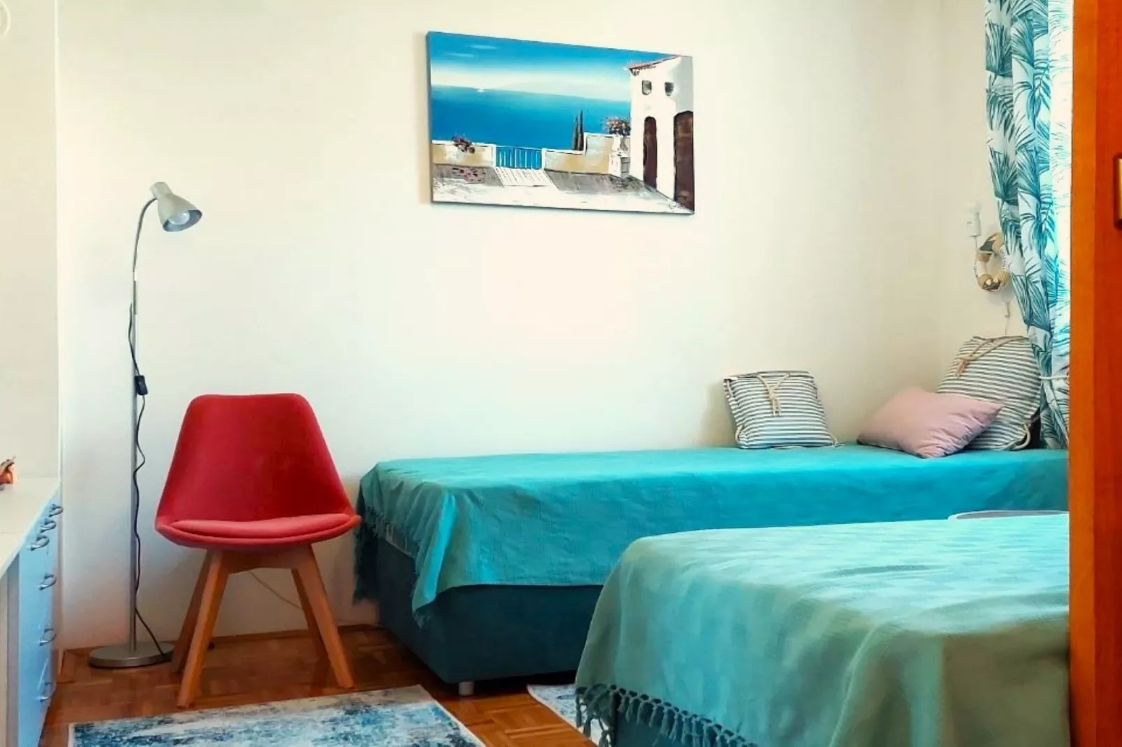 Charming Crikvenica Beachfront Apartment - One Bedroom Apartment - Chambre