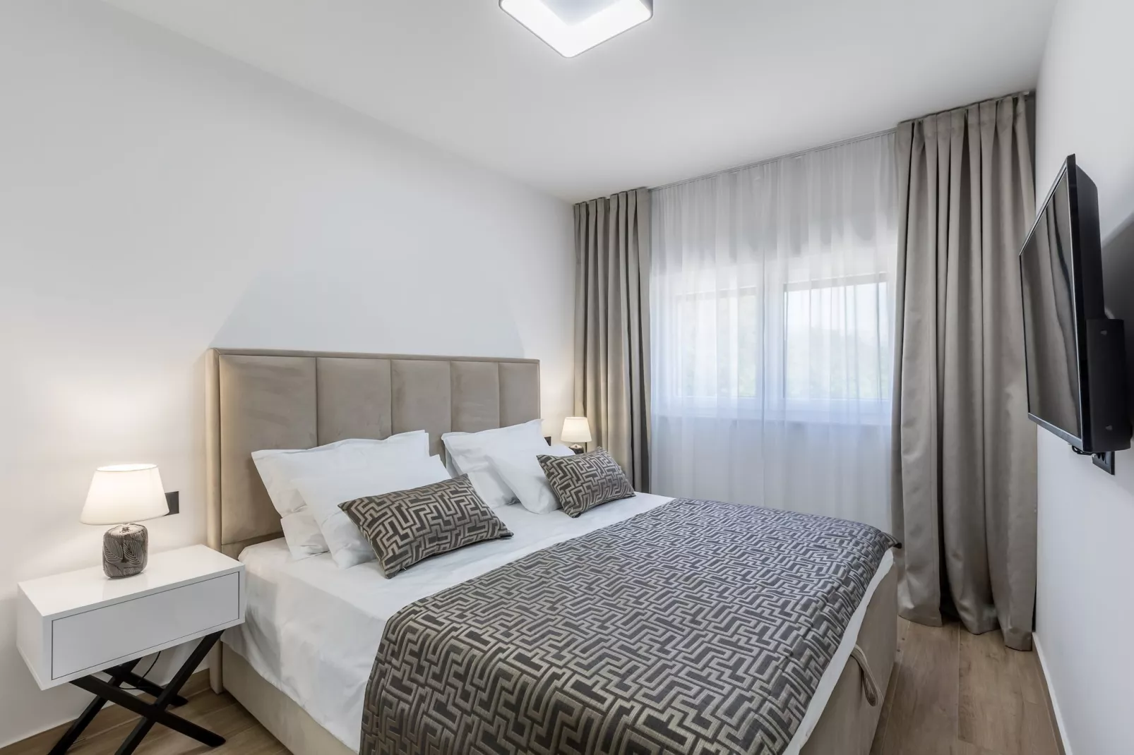 Scenic Kastel Luksic Apartments - Two Bedroom Apartment (owner Penthouse) - Schlafzimmer