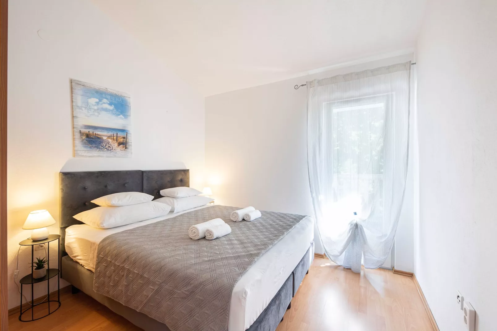 Spacious Prgomet Retreat with Private Pool, Fitness Centre, and Garden - Three Bedroom Villa - Bedroom