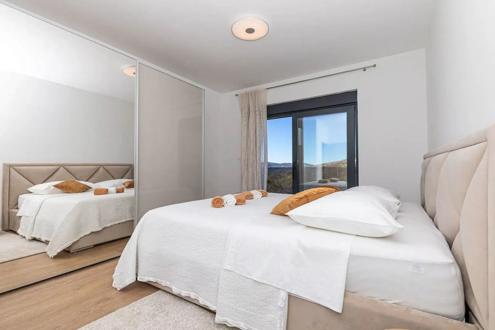 Luxurious Sanctuary Villa Primorski Dolac with Pool - Three Bedroom Villa with Pool - Bedroom