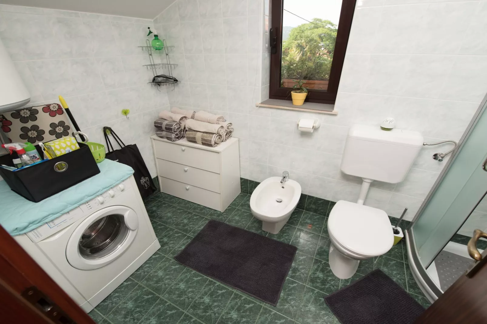 Stylish Lovran Sea View Apartments - Studio Apartment with Balcony and Sea View - Salle de bain