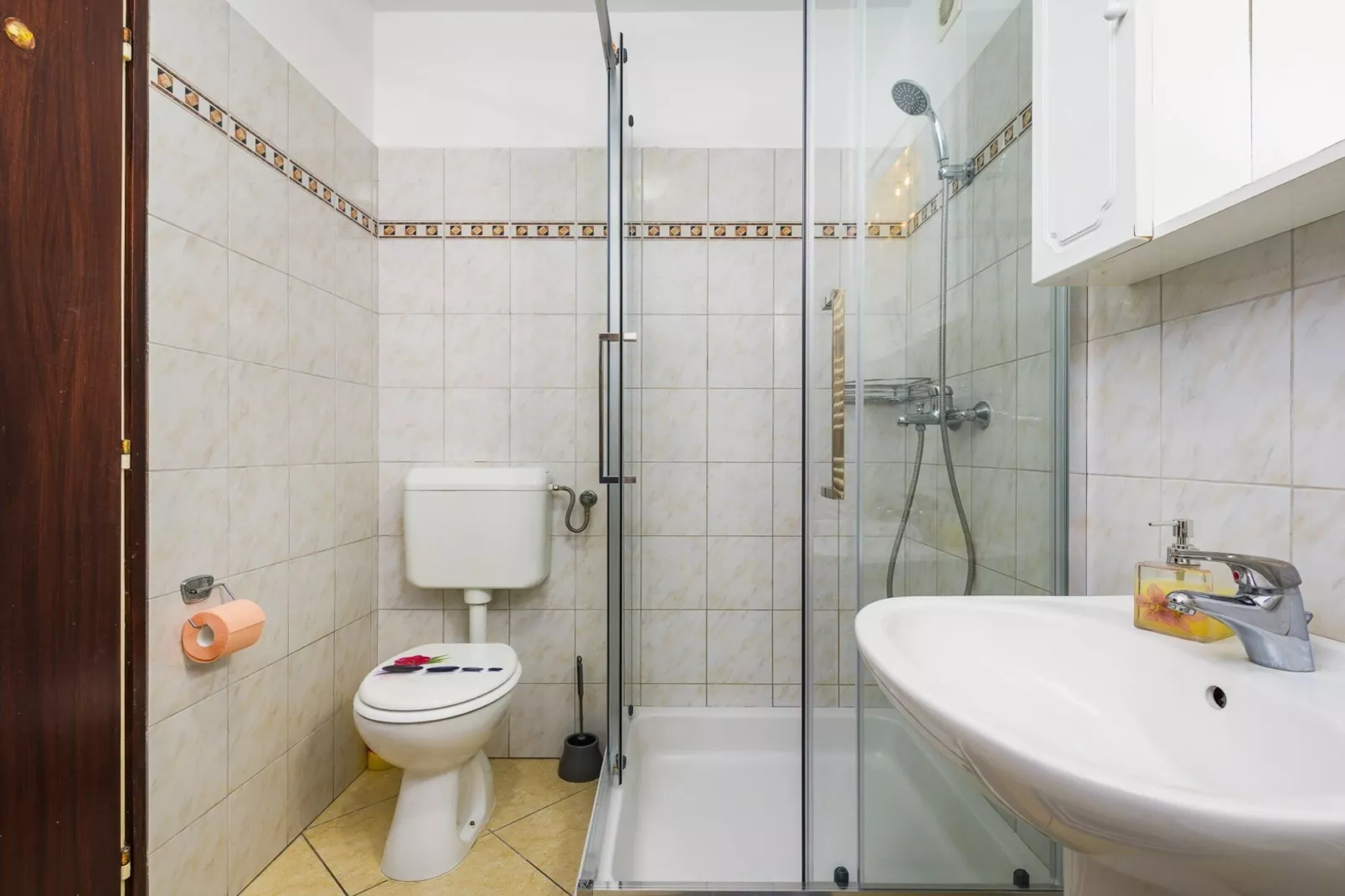 Charming Lovran Apartments with Wonderful Sea View - Two Bedroom Apartment - Bathroom