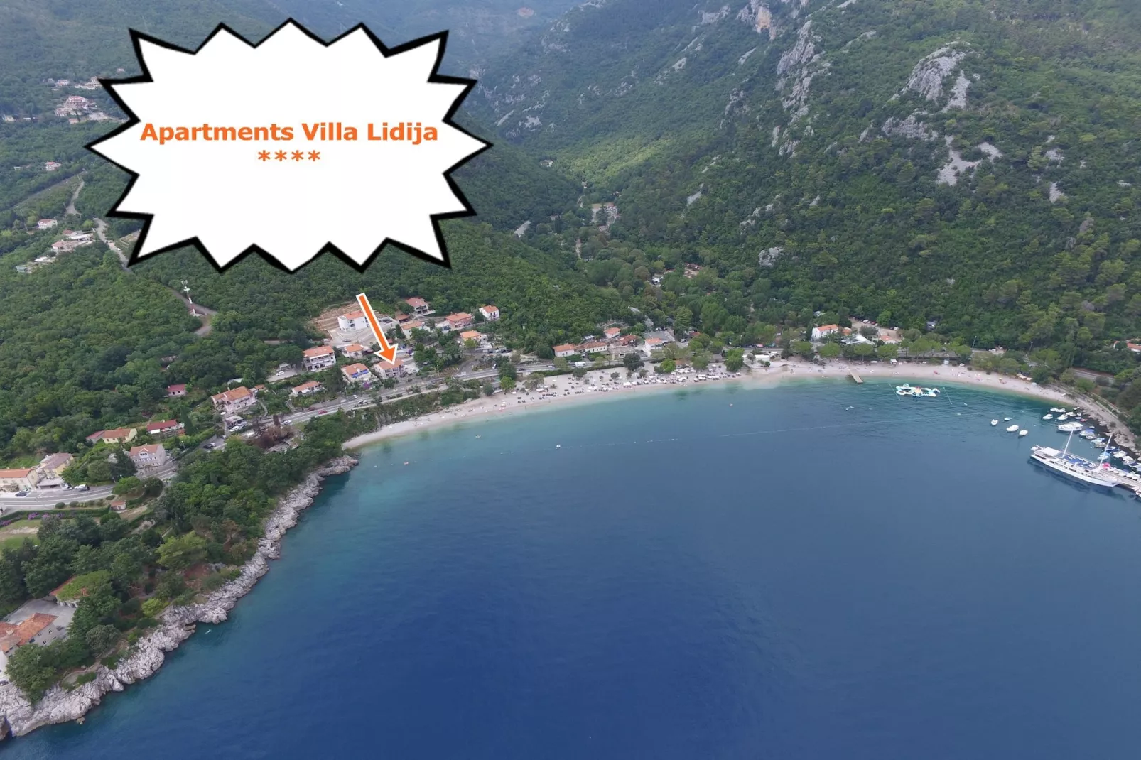 Splendid Beachfront Medveja Apartments - Standard One bedroom Apartment with  Balcony and Sea View 1 - Extérieur