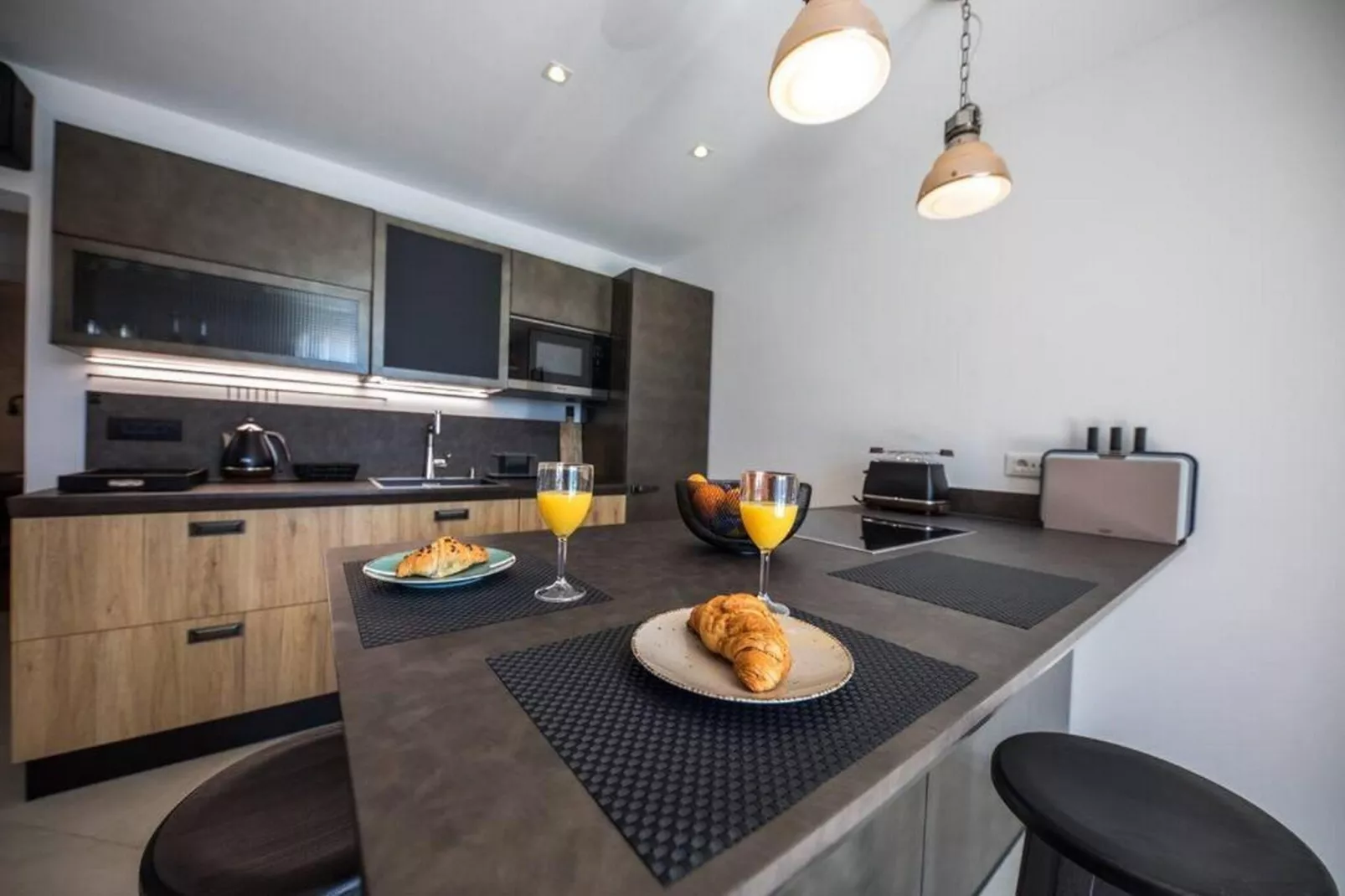 Buena Vista - Two Bedroom Holiday Home with Swimming pool - Esszimmer