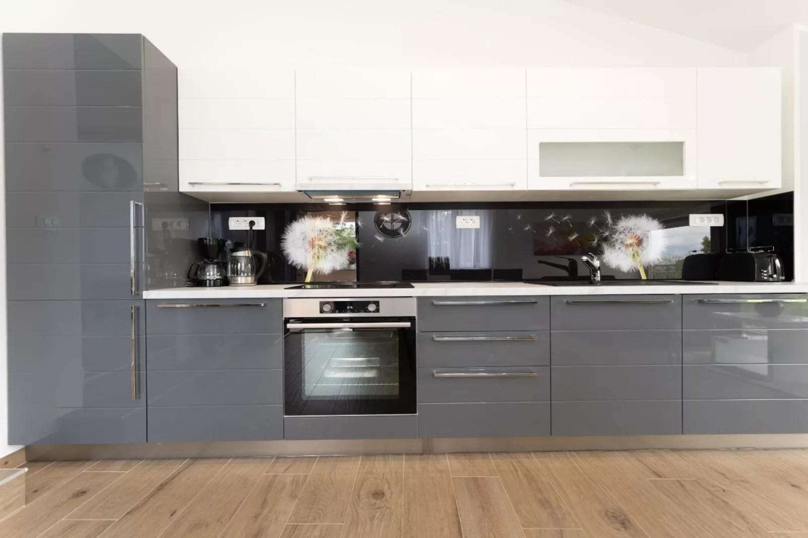 Stylish Two Bedroom Apartment in Labin - Two Bedroom Apartment with Terrace - Küche