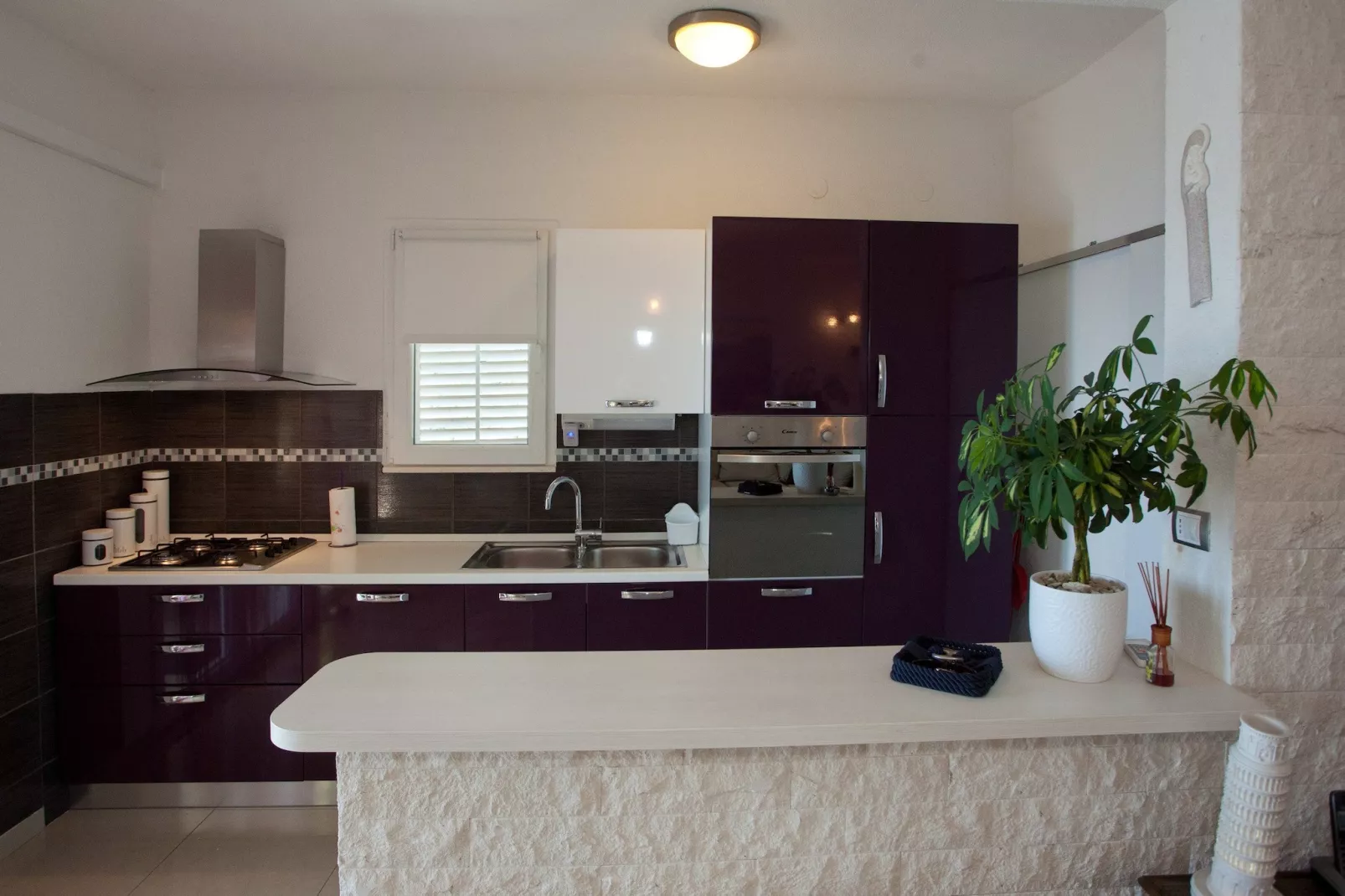 Wonderful Visinisce Apartments with Terrace and Sea Views - Standard Two Bedroom Apartment  (Owner 1) - Kitchen