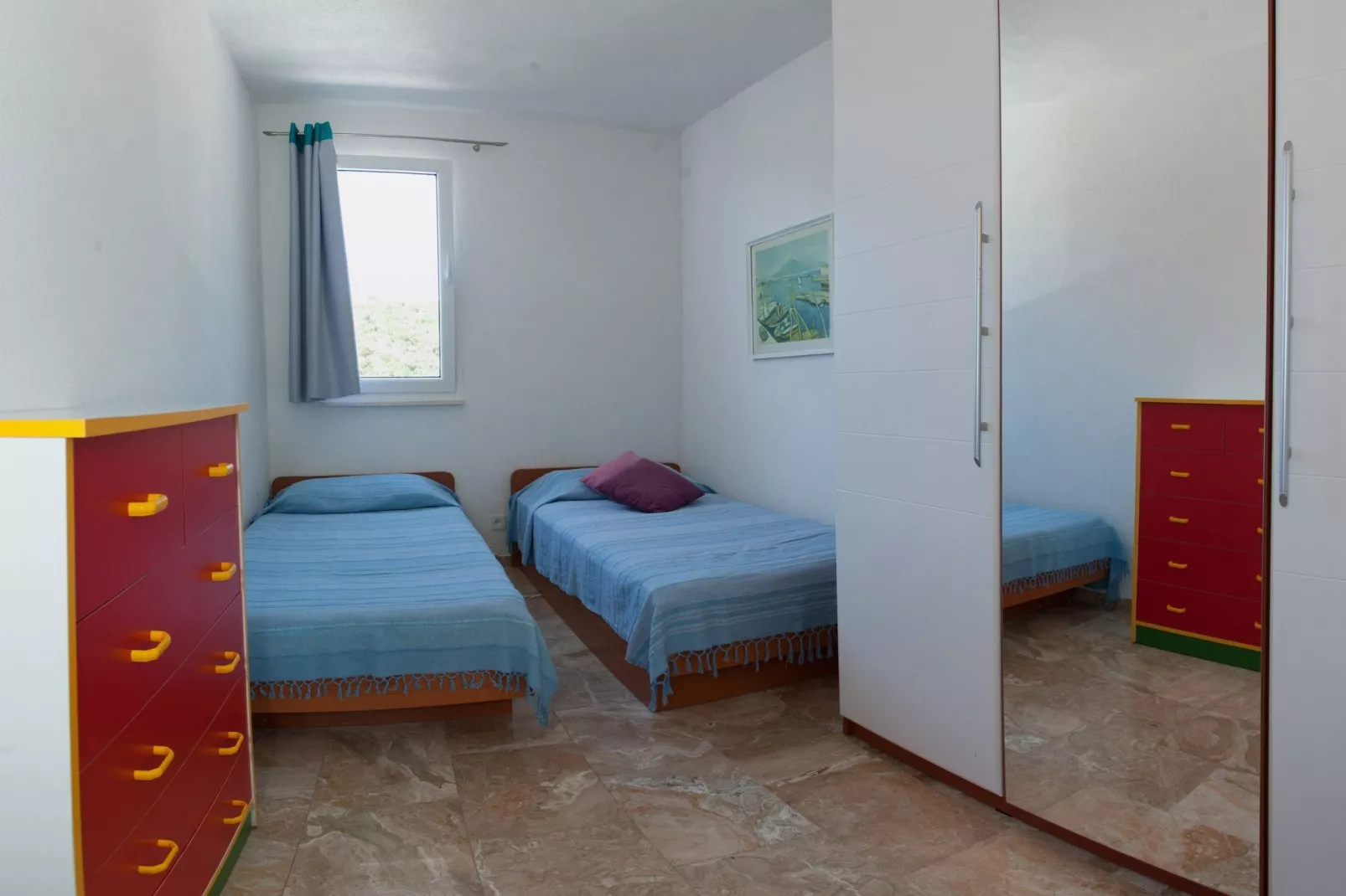 Wonderful Visinisce Apartments with Terrace and Sea Views - Standard Three Bedroom Apartment (Owner 2) - Bedroom