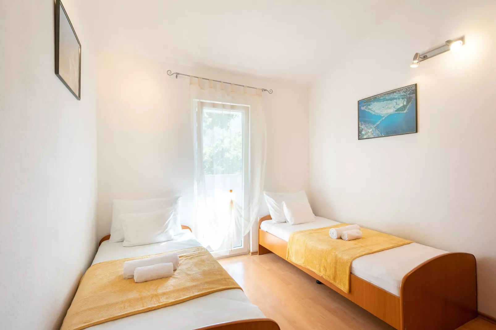 Spacious Prgomet Retreat with Private Pool, Fitness Centre, and Garden - Three Bedroom Villa - Bedroom