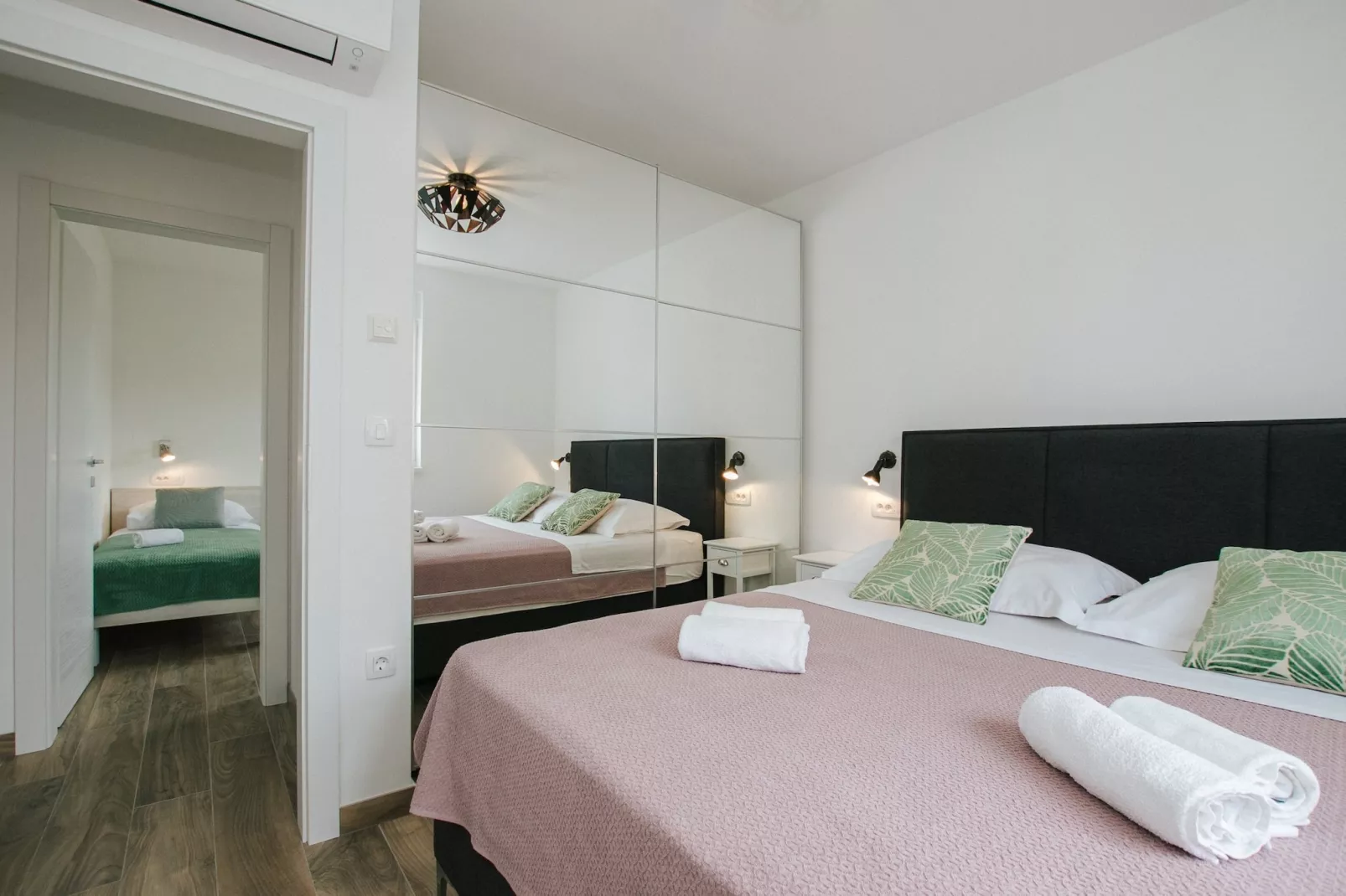 Spacious Luxury Trogir Apartments - Comfort Two Bedroom Apartment (Marin 3) - Bedroom