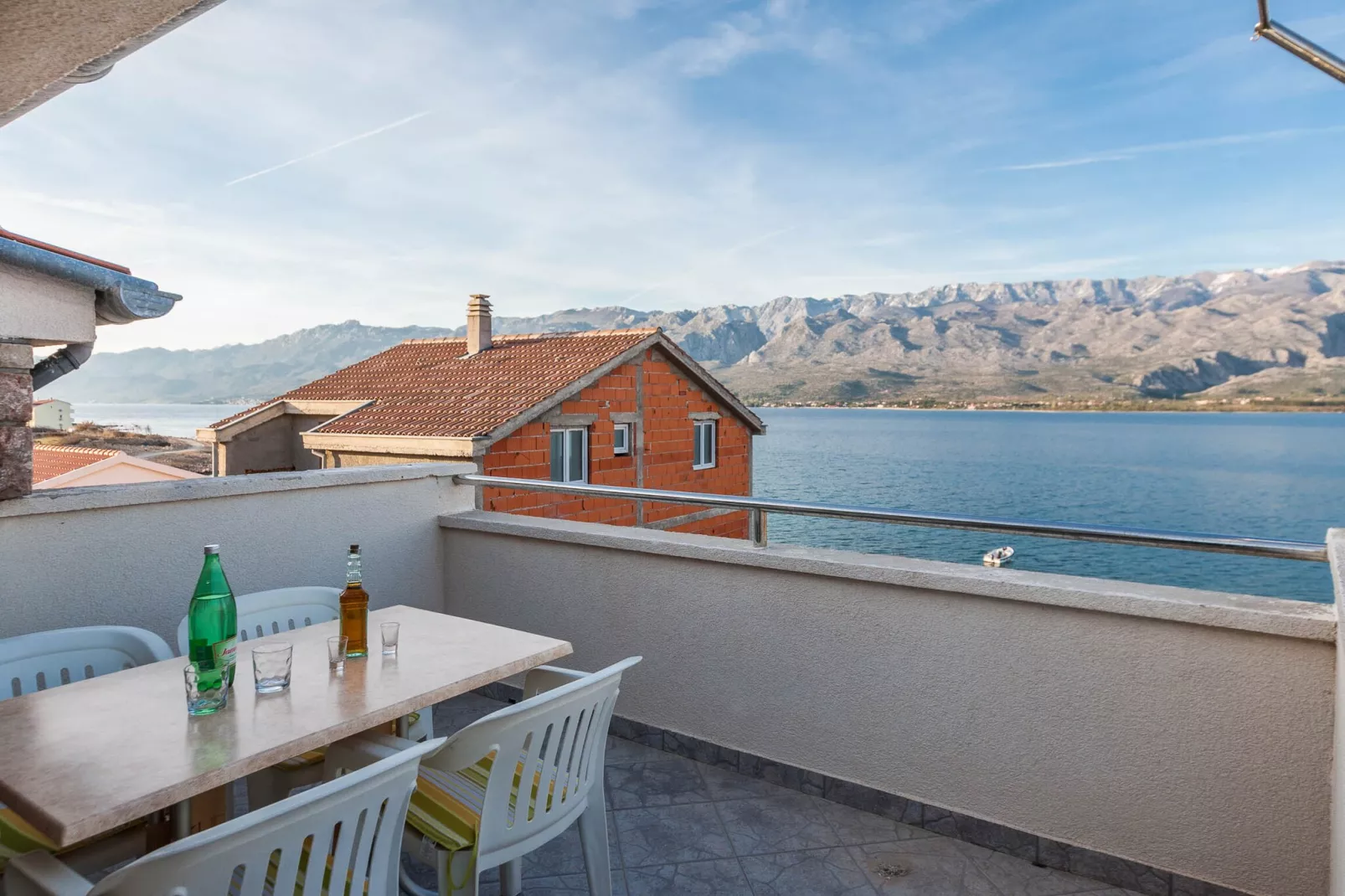 Cozy Apartments in Zadar with Sea and Mountain Views - Studio Apartment (owner 2) - Terrasse / balcon