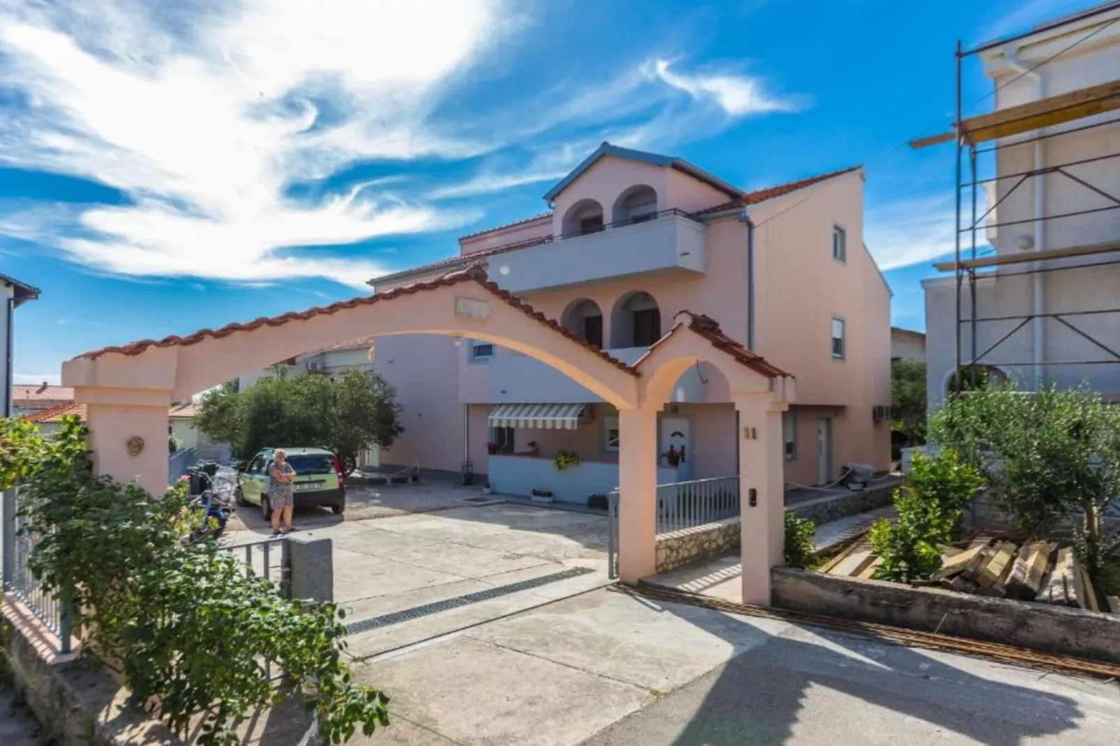Modern Apartments in Zadar with Private Terrace - One Bedroom Apartment with Terrace - Im Freien