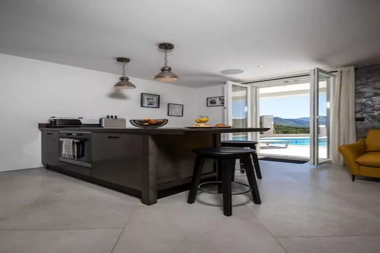 Buena Vista - Two Bedroom Holiday Home with Swimming pool - Esszimmer