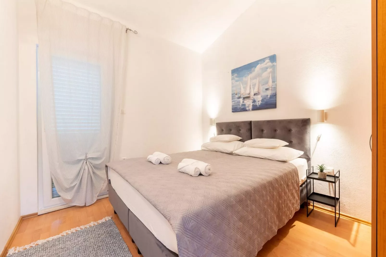 Spacious Prgomet Retreat with Private Pool, Fitness Centre, and Garden - Three Bedroom Villa - Bedroom