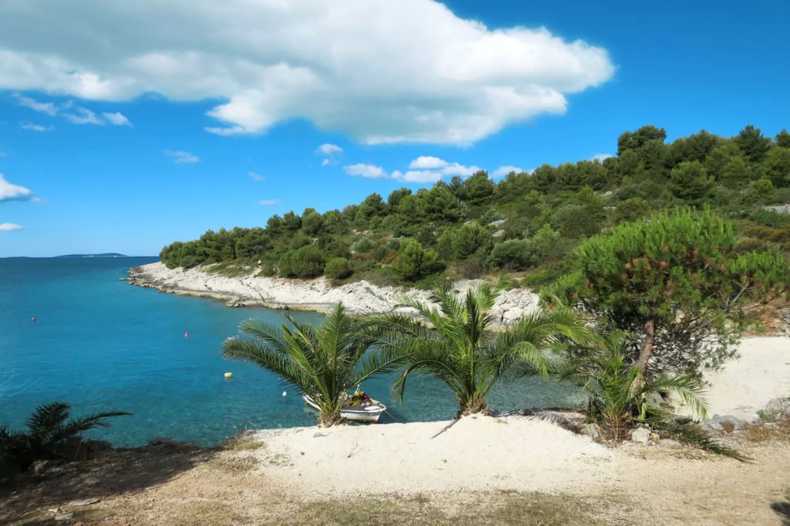 Sea-View Apartments with Pool, Terrace, and Outdoor Lounge in Scenic Čiovo Island - Comfort One Bedroom Apartment (Sollis III) - Outdoor