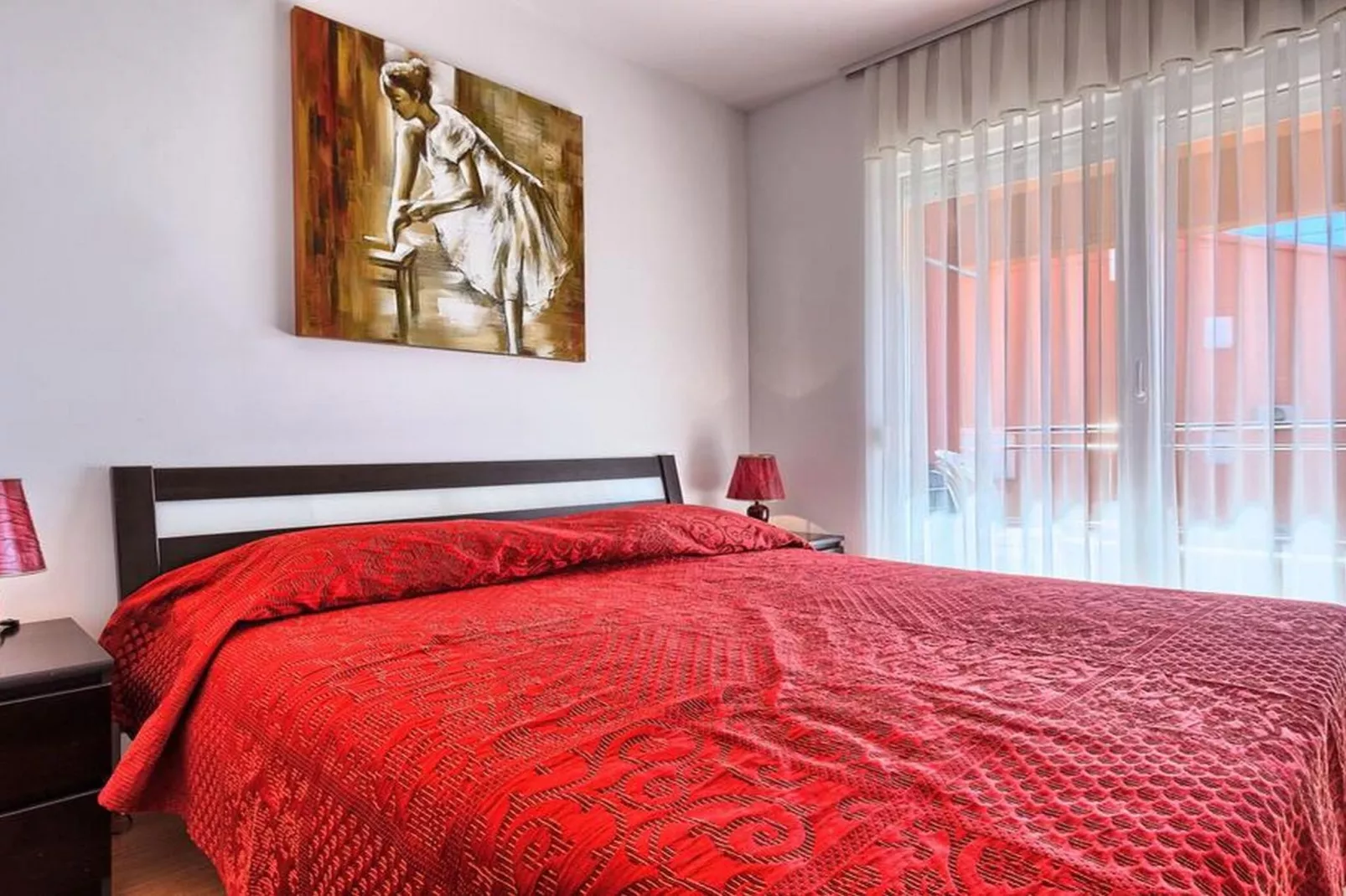 Luxury Apartment Okrug Gornji with Sea View and Pool - Three Bedroom Apartment with Sea View and Pool - Schlafzimmer