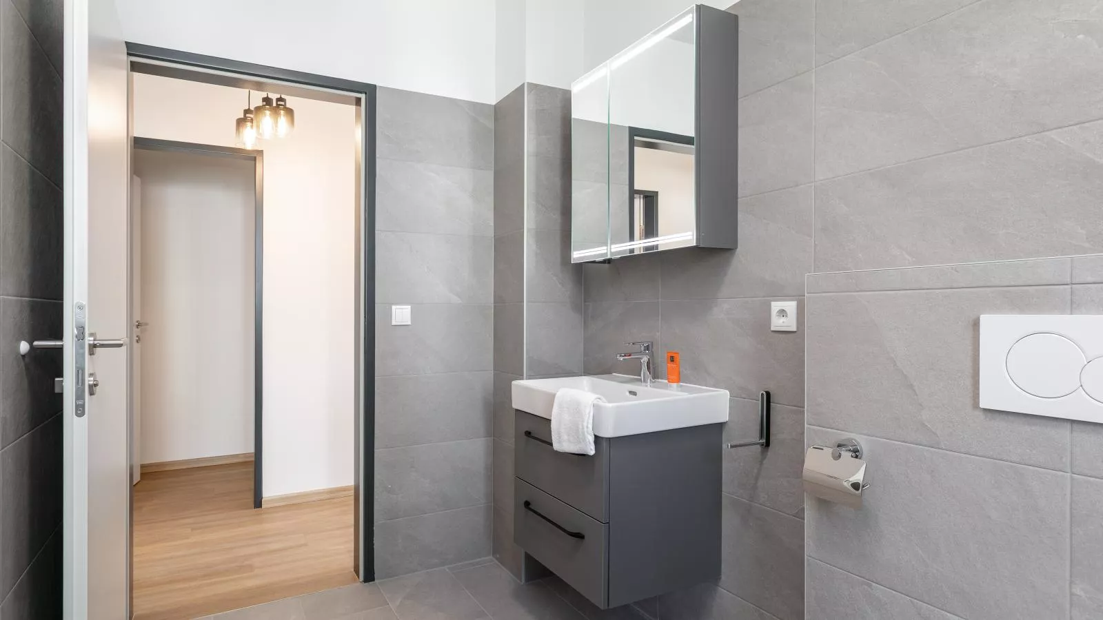 City Apartments Jenbach Top 8 - Salle de bain