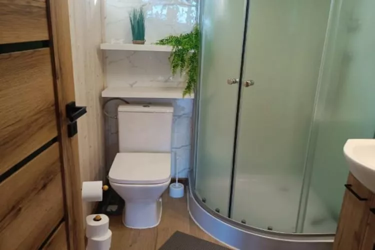 Domek wakacyjny dla max 7 osób Żałe - Bathroom