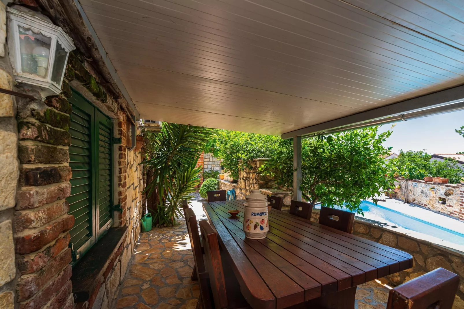 Holiday House Danica-Terrassenbalkon
