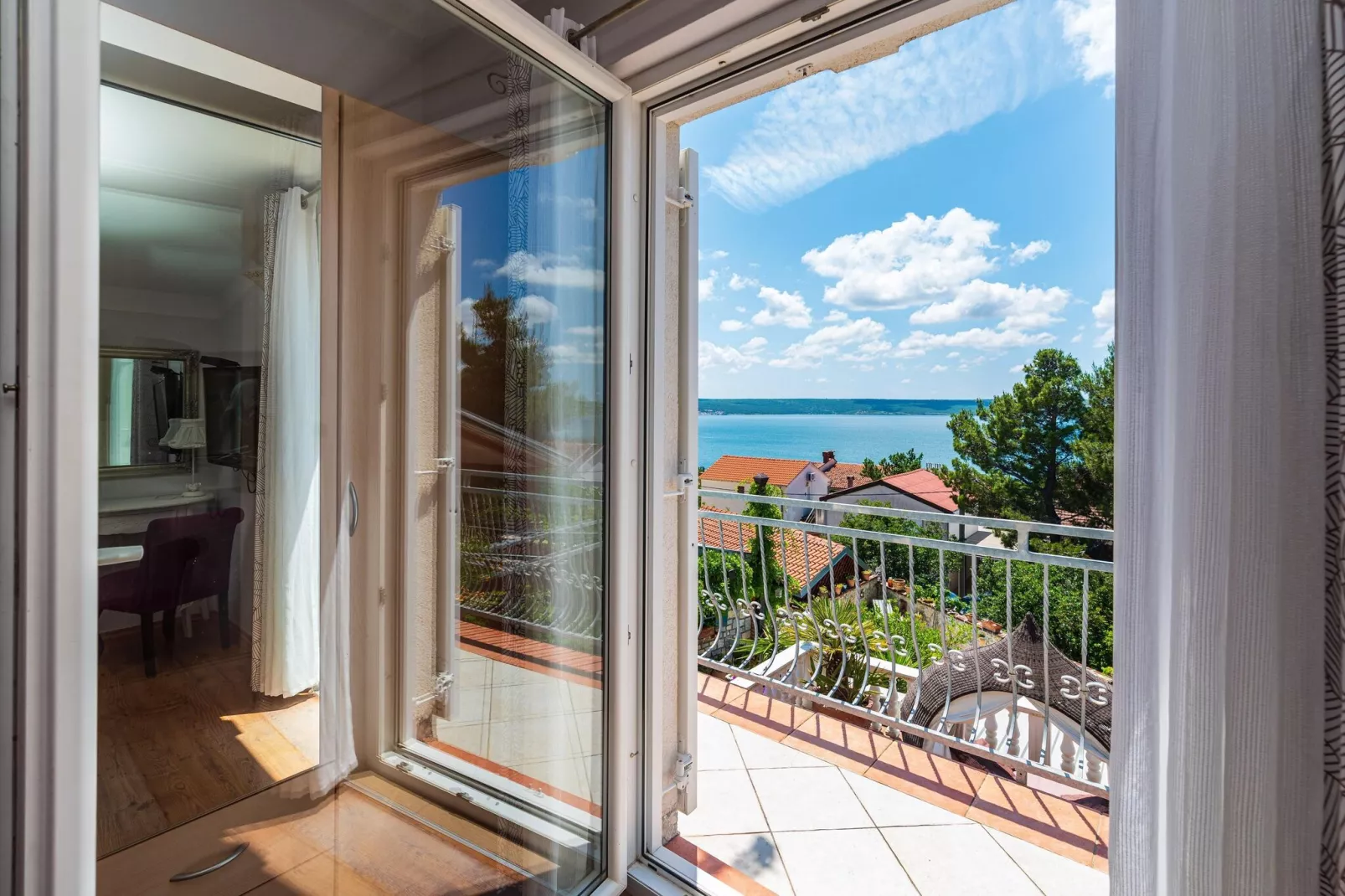 Holiday House Danica-Aussicht Sommer