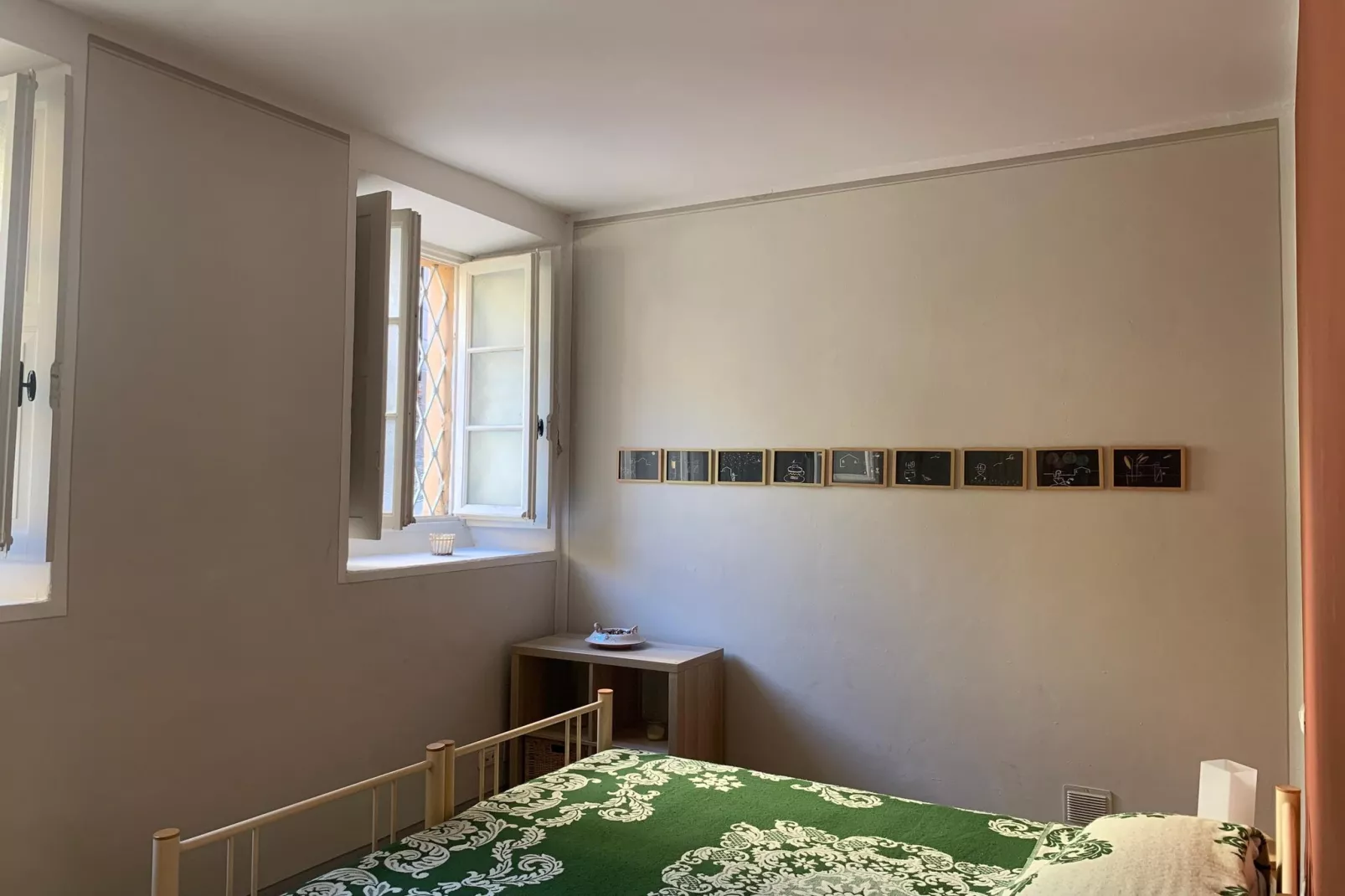 Ai Ronchi - piccolo appartamento con giardino a Cannero - Schlafzimmer