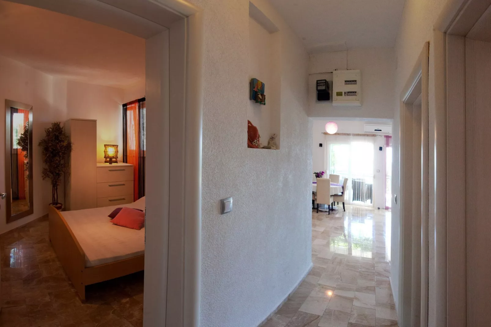 Wonderful Visinisce Apartments with Terrace and Sea Views - Standard Two Bedroom Apartment  (Owner 1) - Bedroom