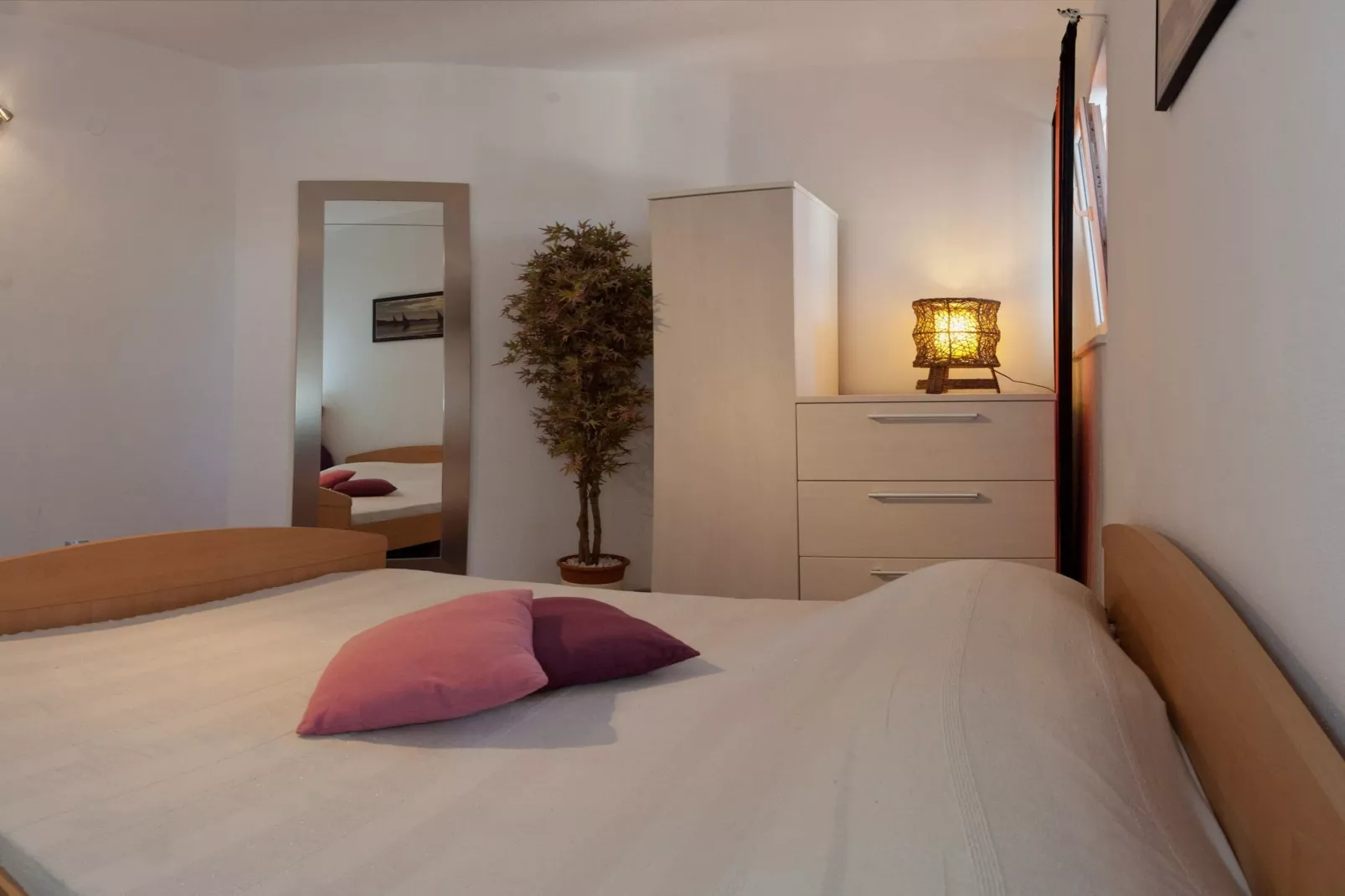 Wonderful Visinisce Apartments with Terrace and Sea Views - Standard Two Bedroom Apartment  (Owner 1) - Bedroom